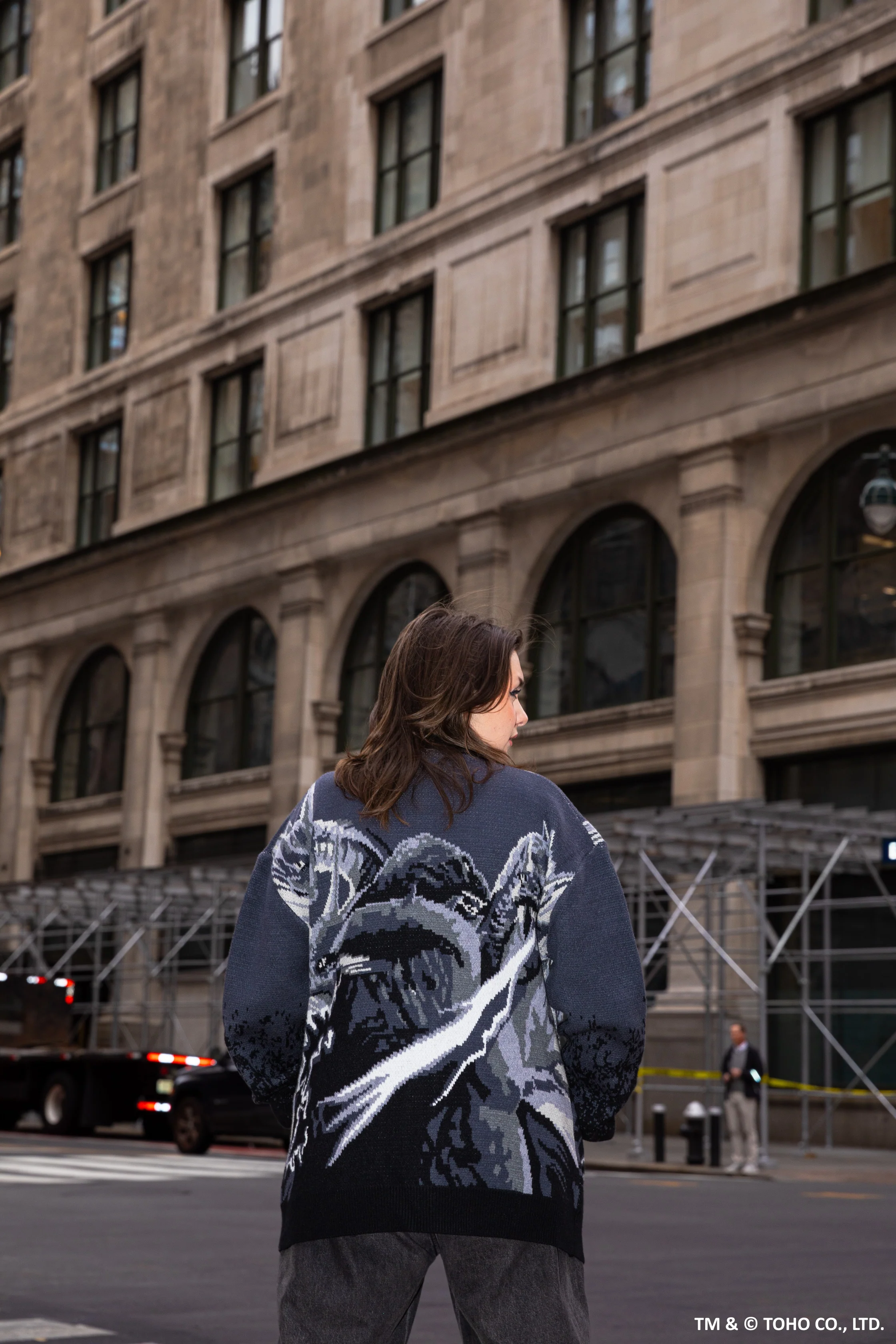 Godzilla Vs King Ghidorah Cardigan - Image 4