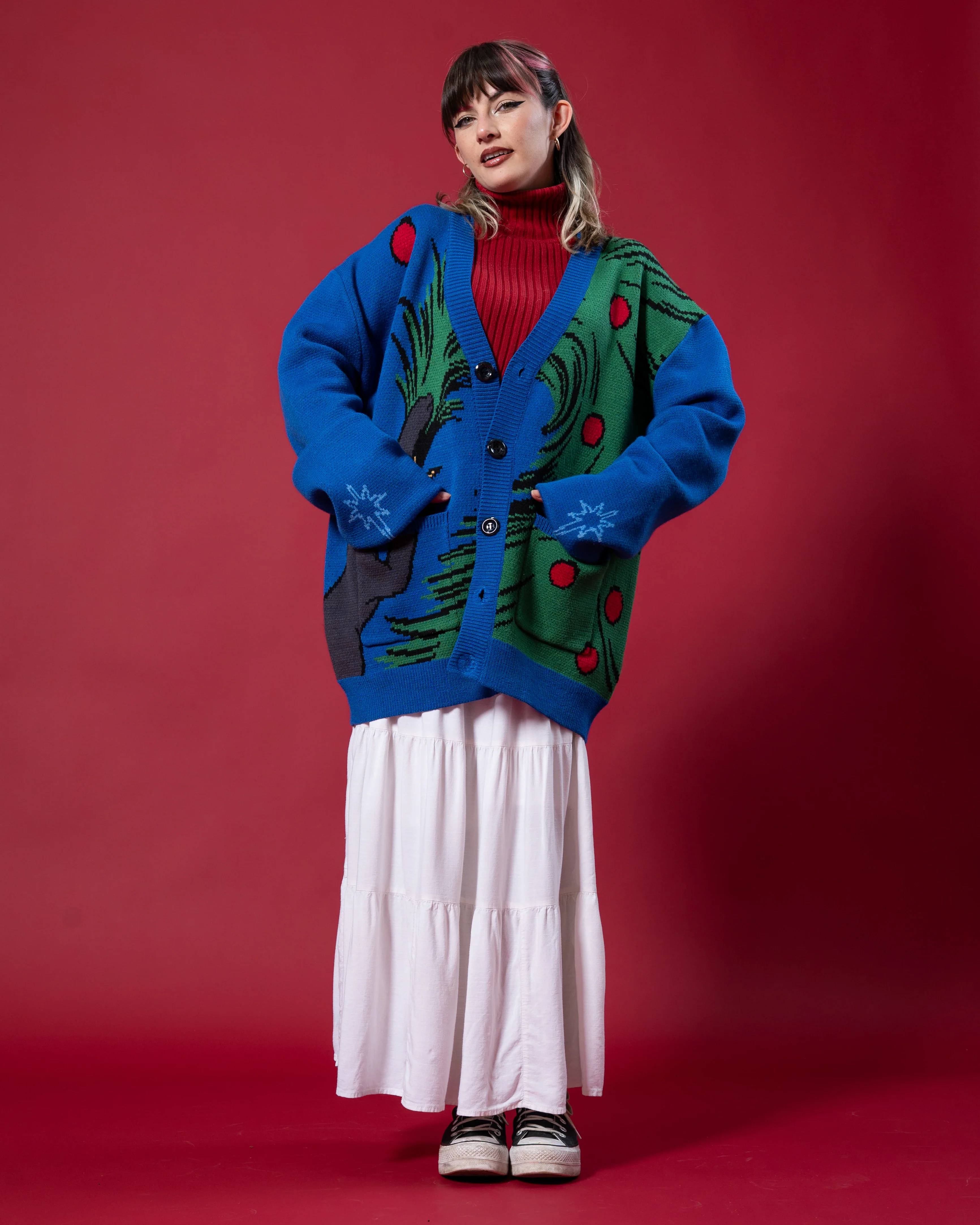 Happy Pawlidays Cardigan - Image 3