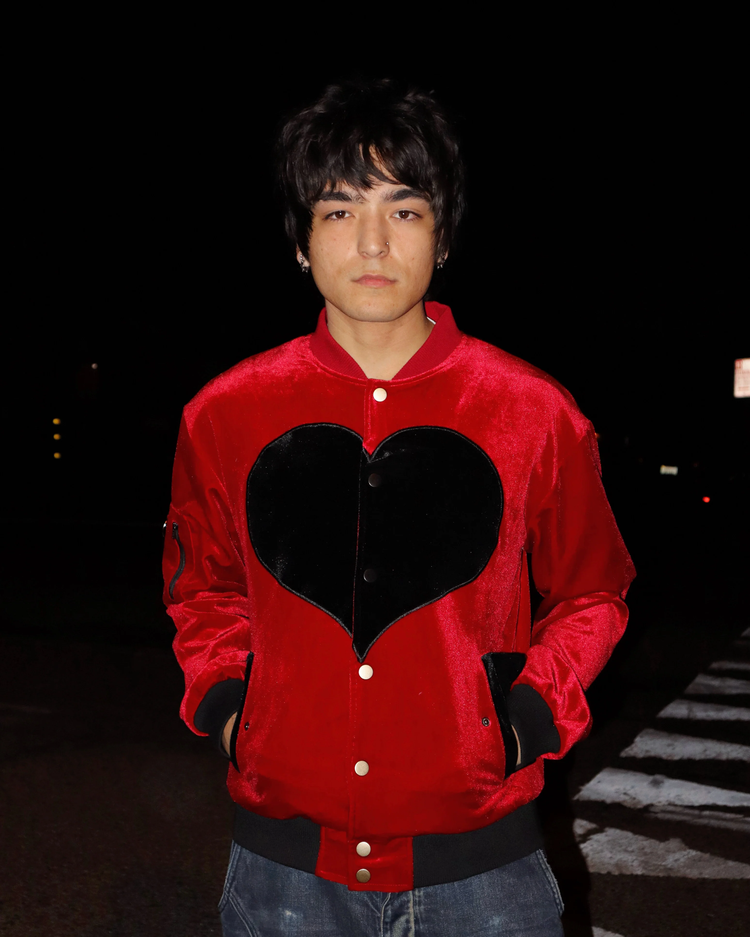 Heart Shaped Bomber Jacket - Image 3