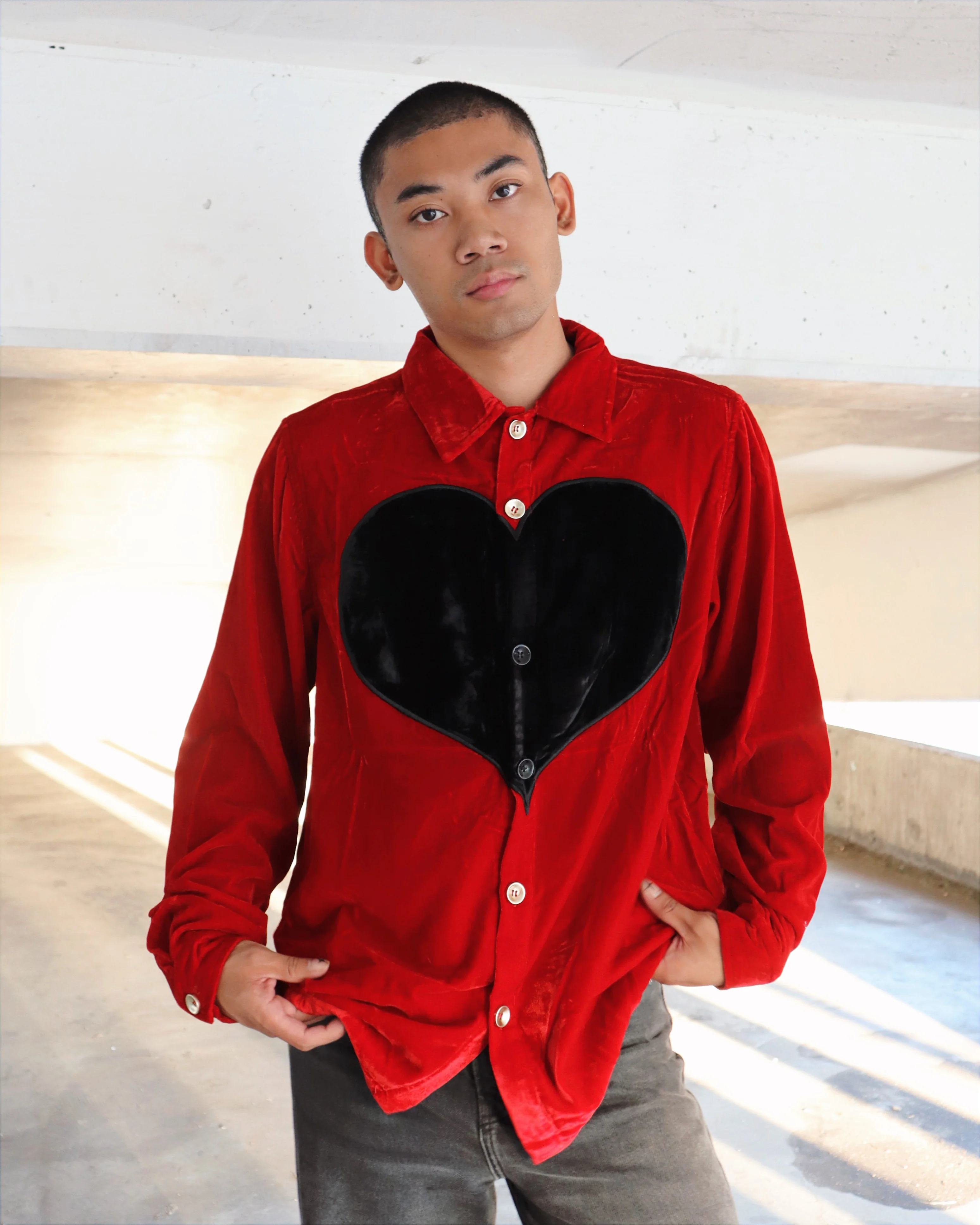 Heart Shaped Button Up - Image 3
