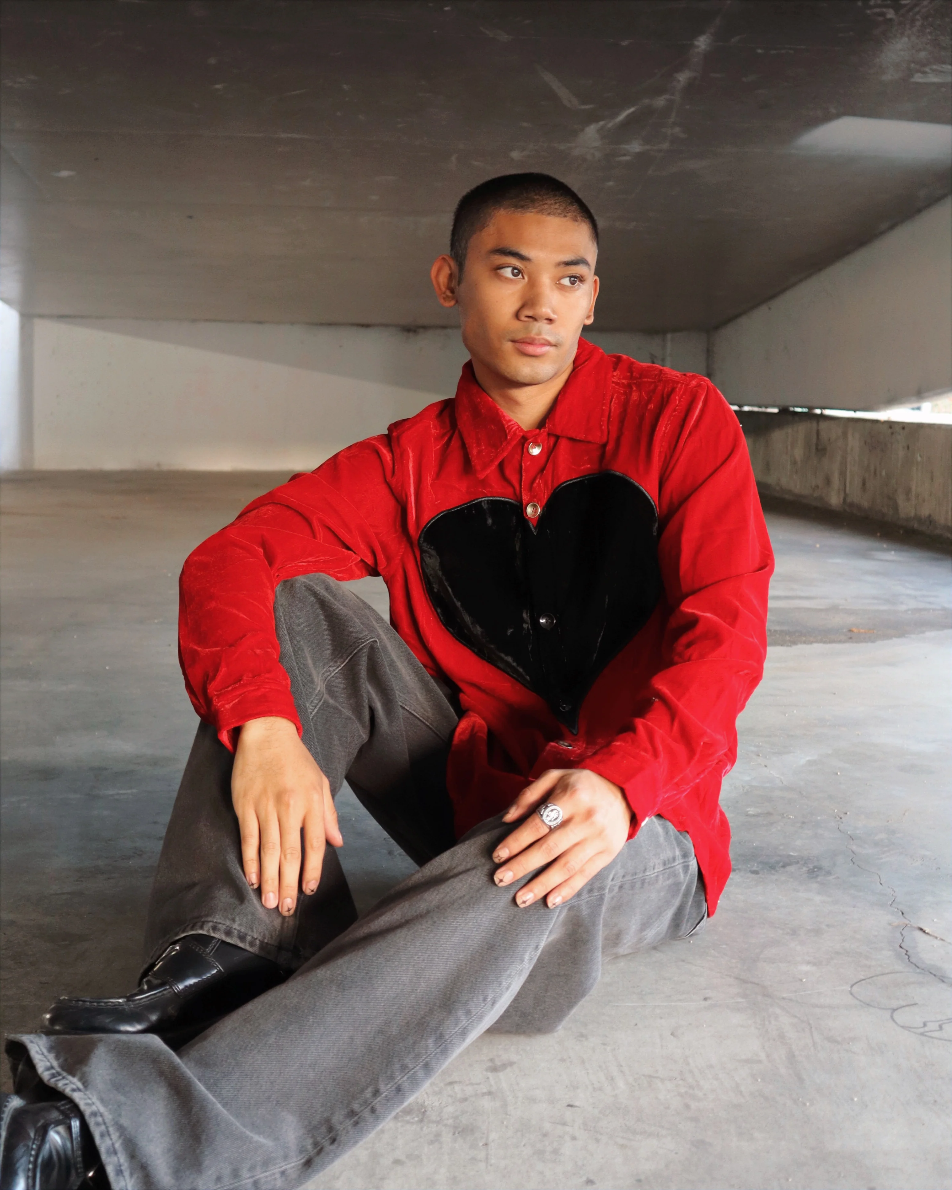 Heart Shaped Button Up - Image 4