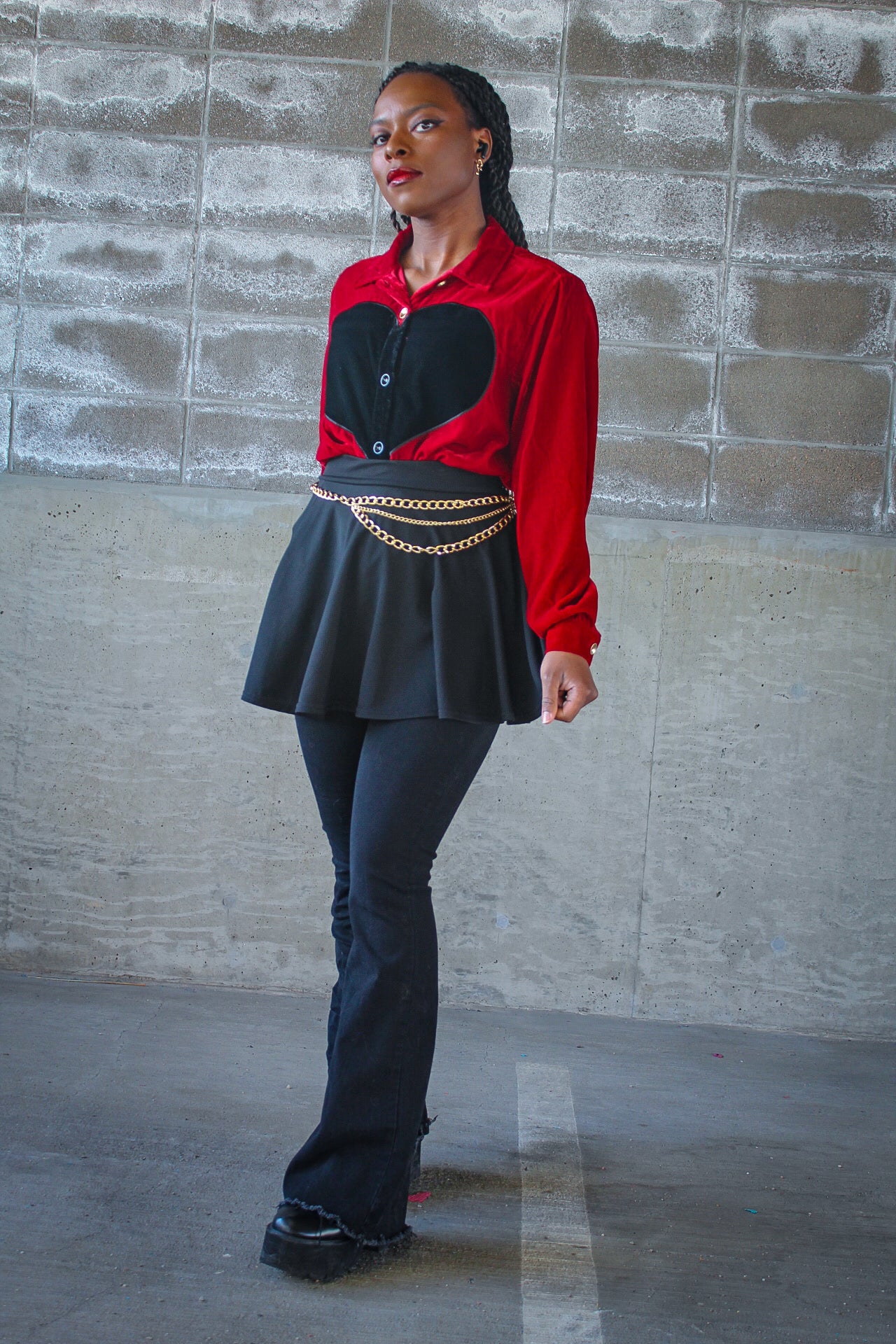 Heart Shaped Button Up - Image 9