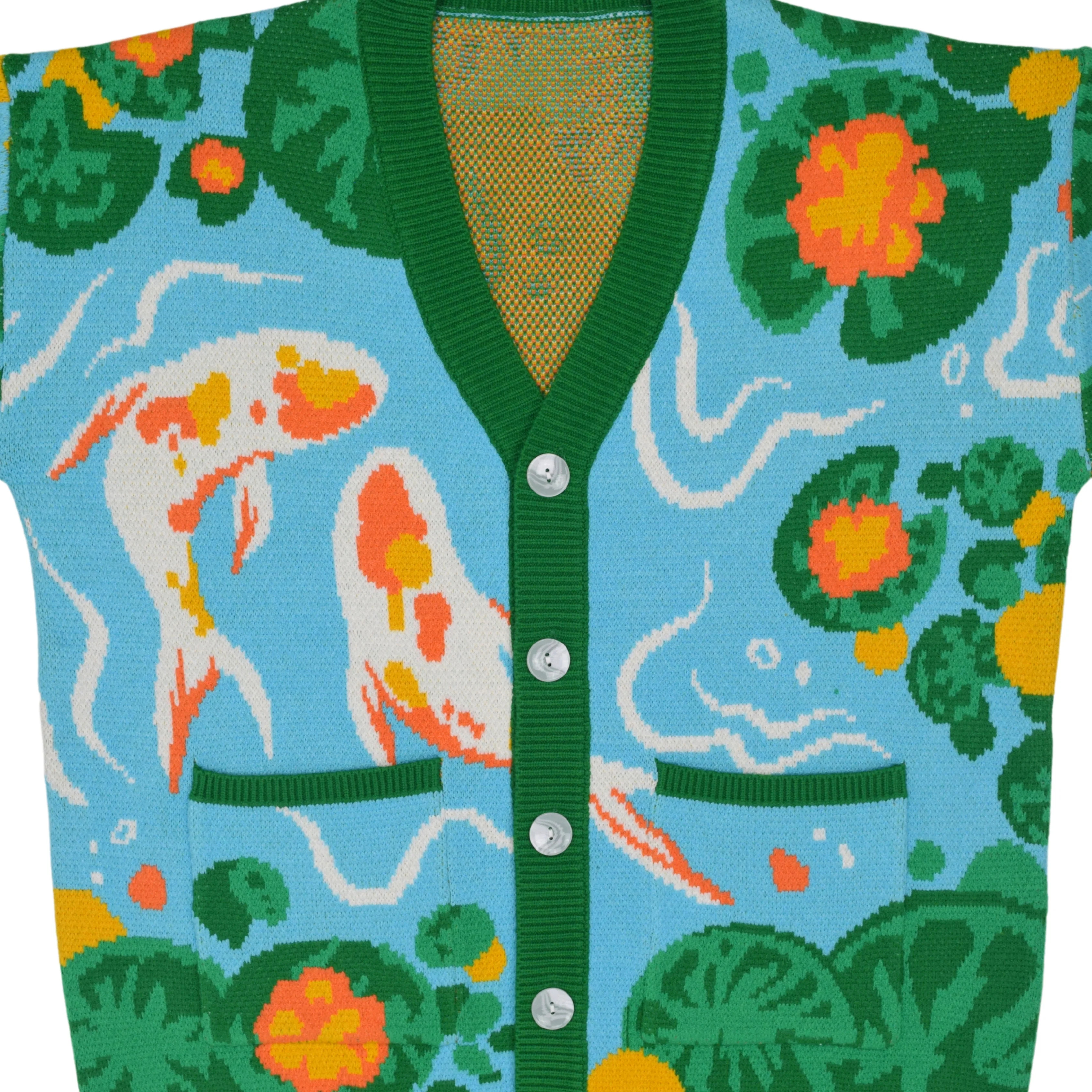 Koi Fish Cardigan - Image 7