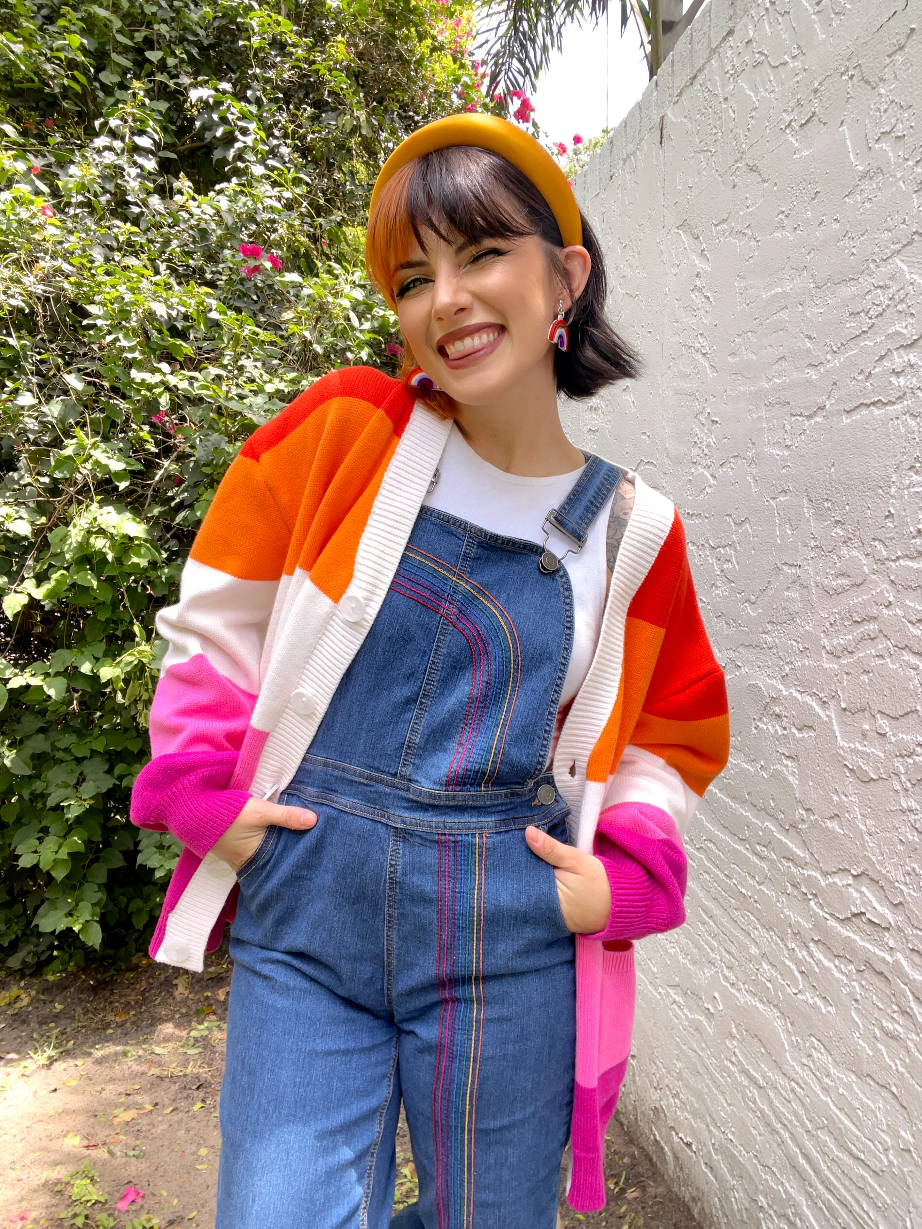 Lesbian Pride Cardigan - Image 5