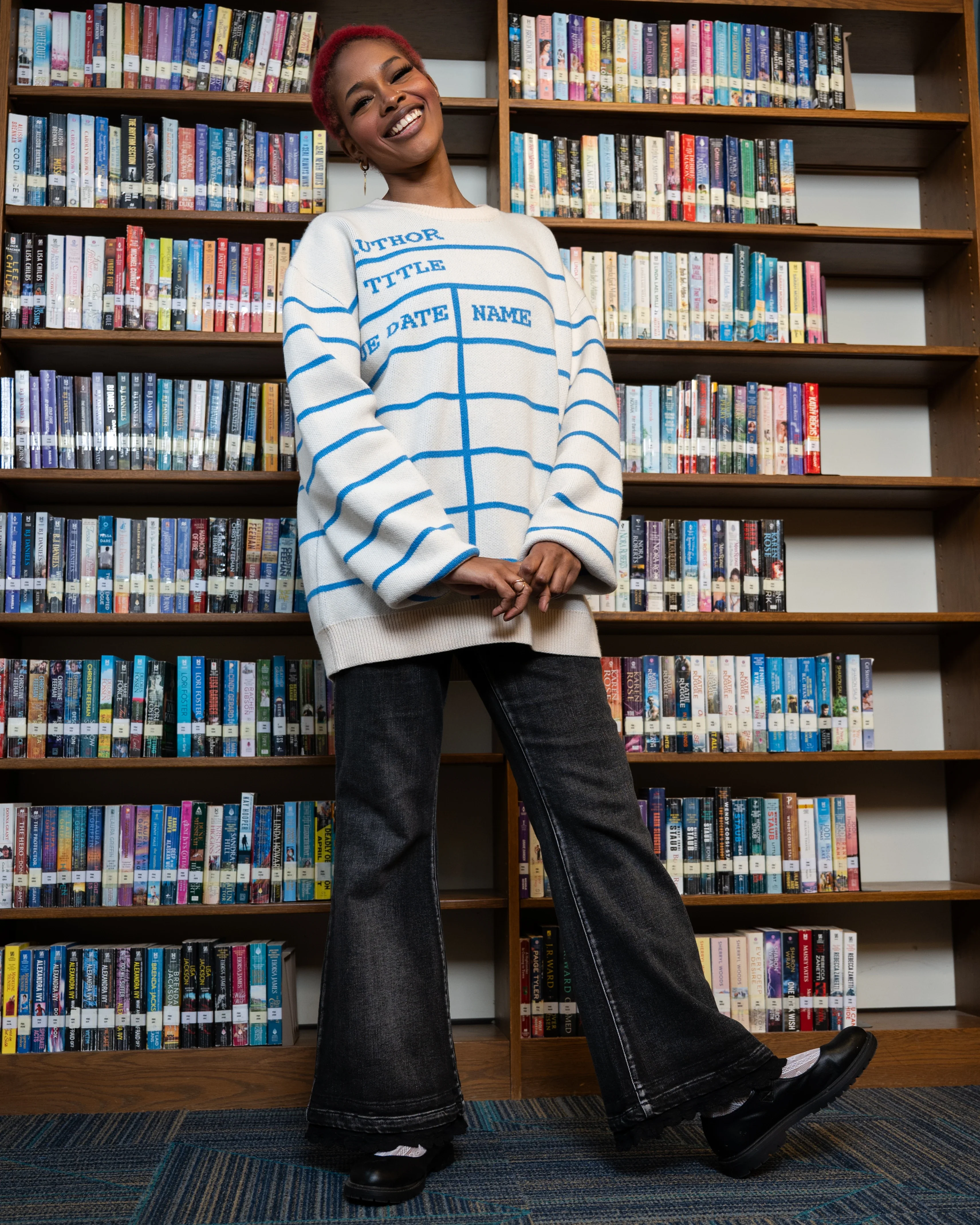 Library Card Sweater - Image 3