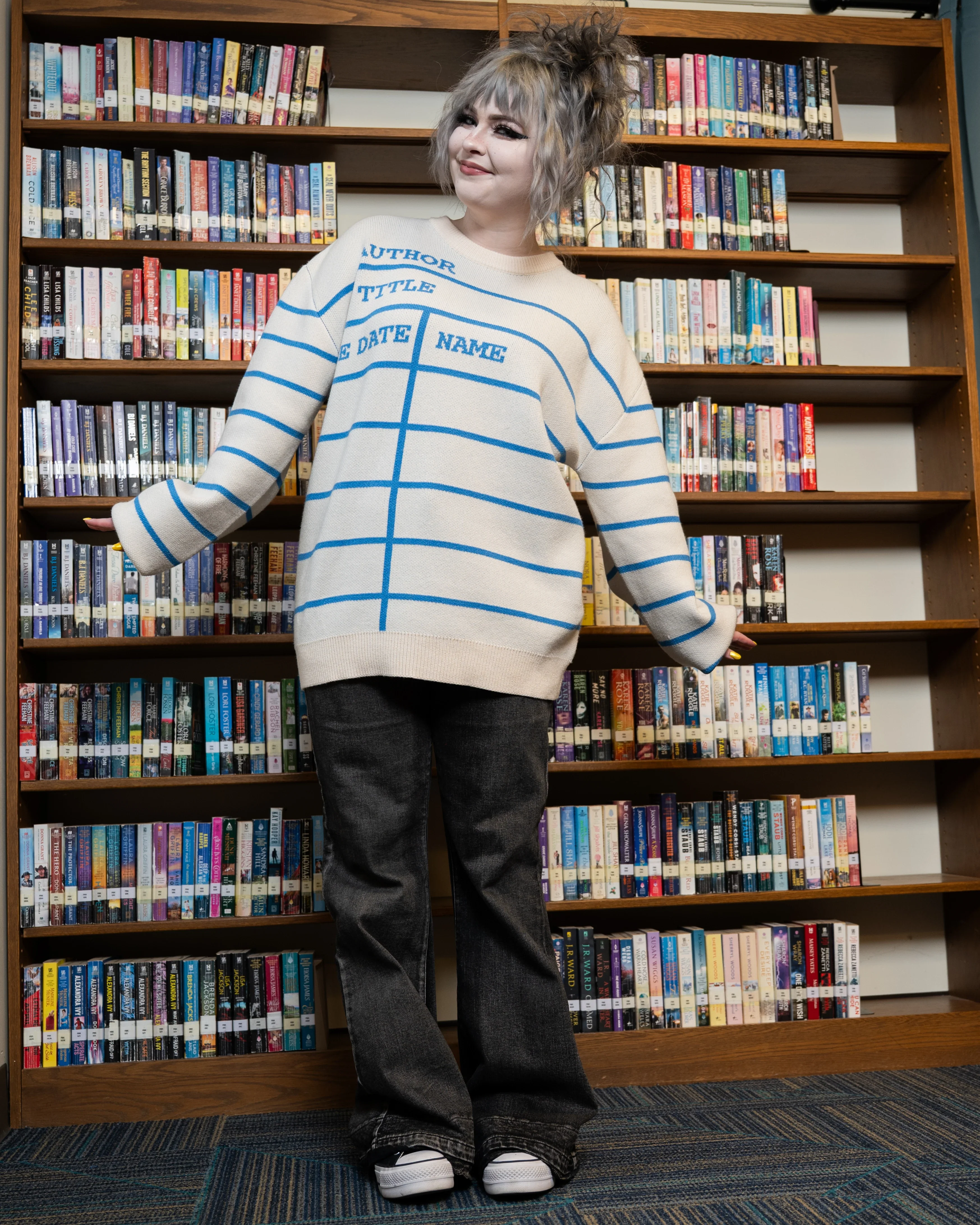 Library Card Sweater - Image 9
