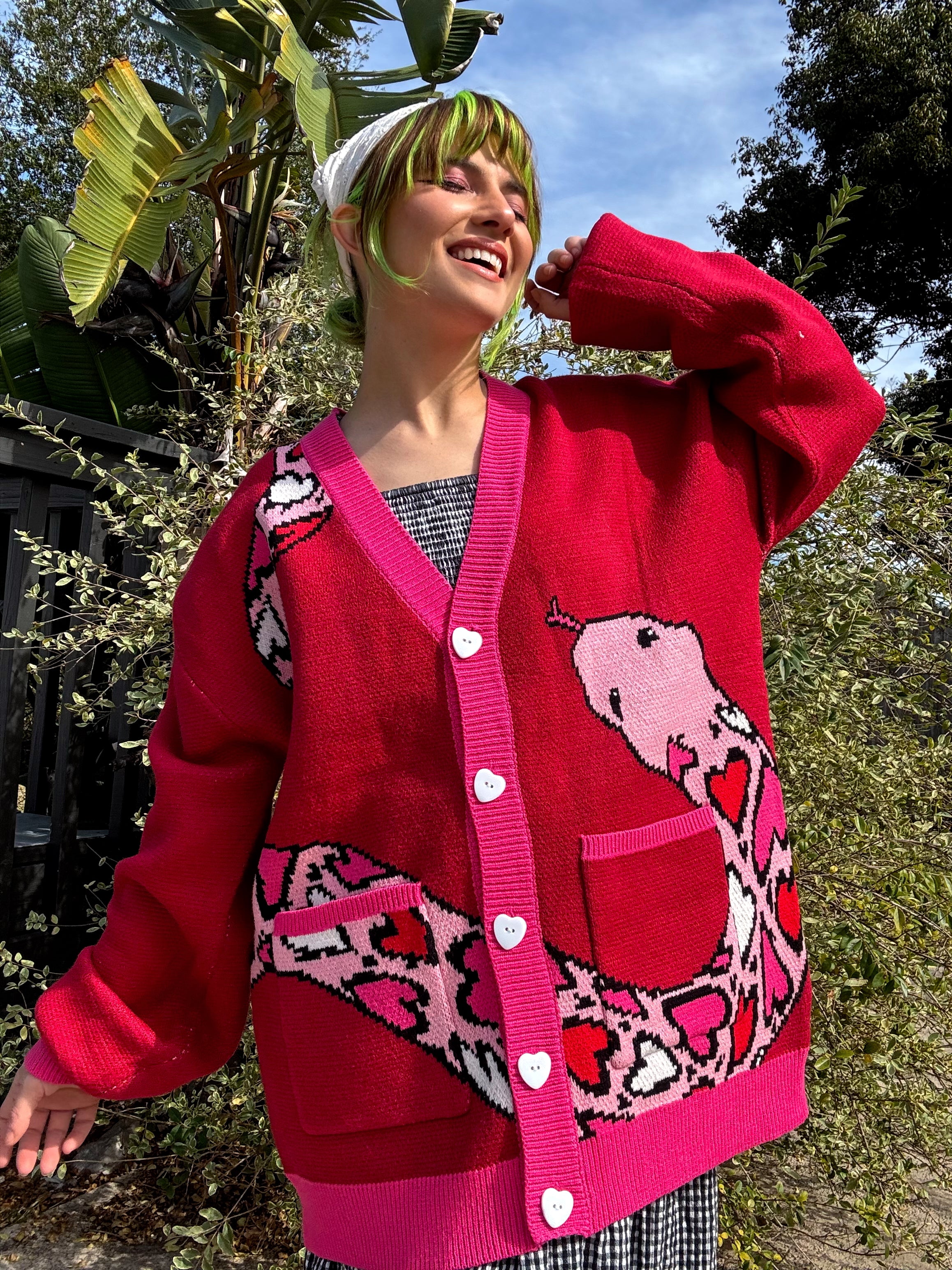 Love Snake Cardigan - Image 8