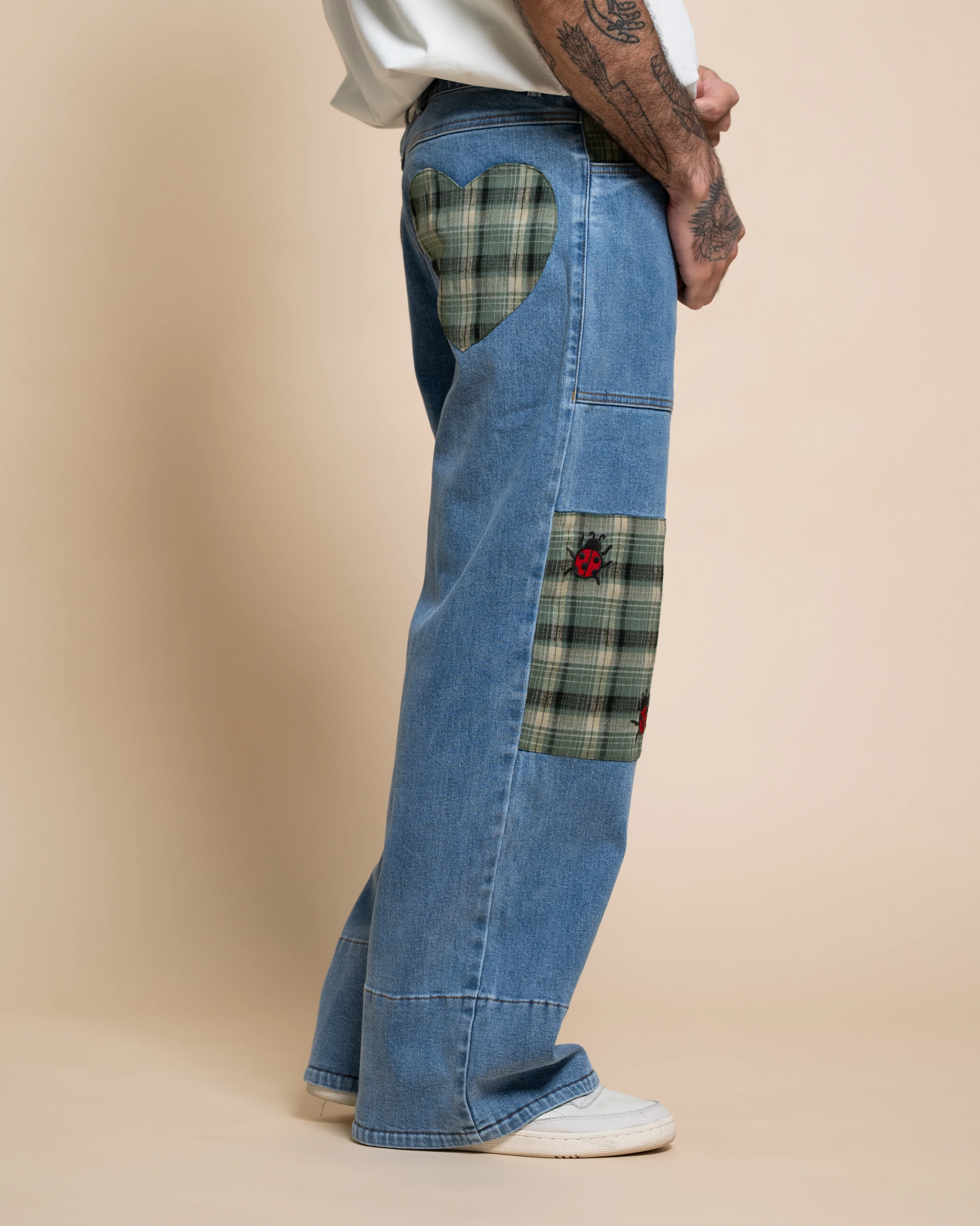 Mackle Bottom Jeans - Image 17
