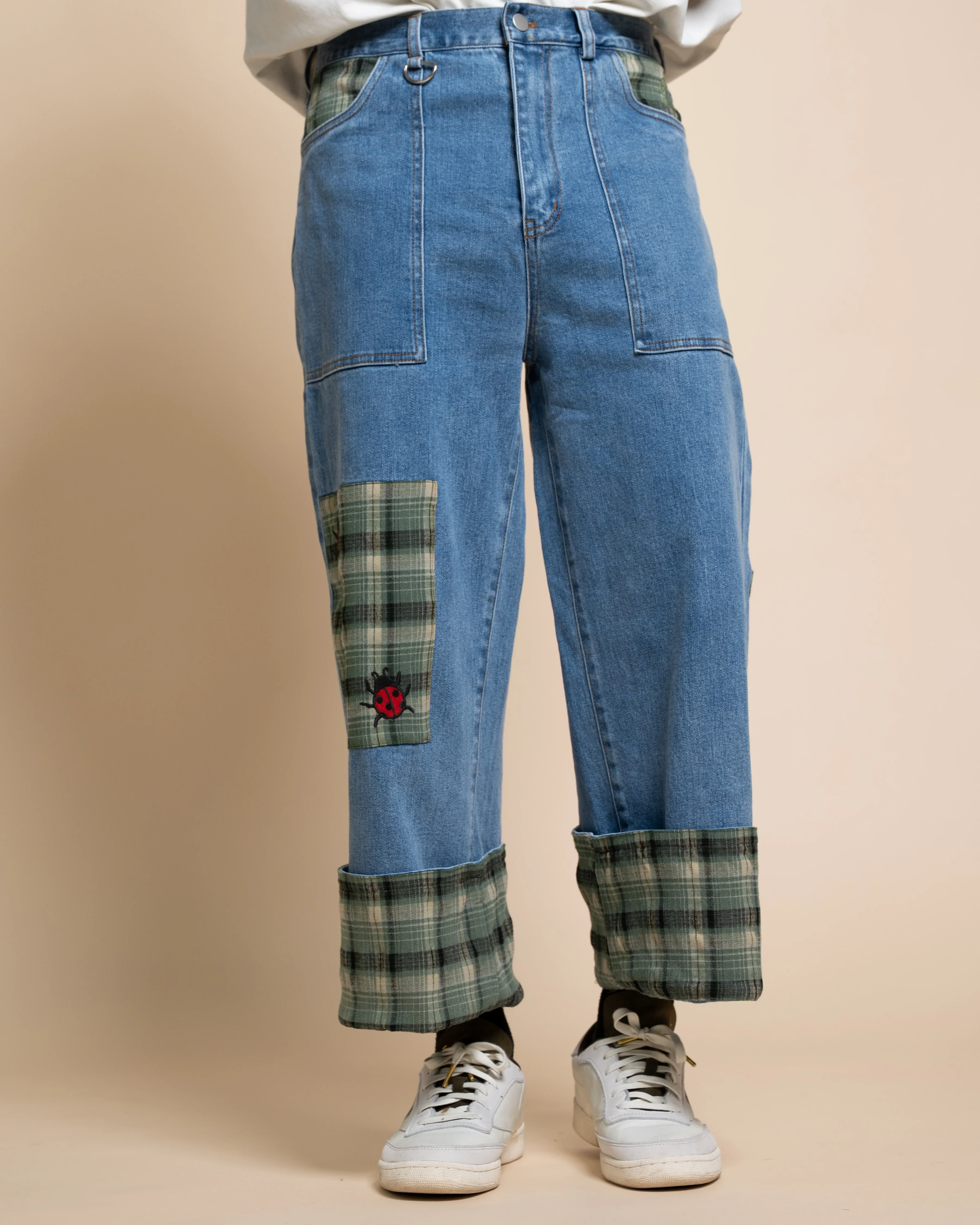 Mackle Bottom Jeans - Image 18