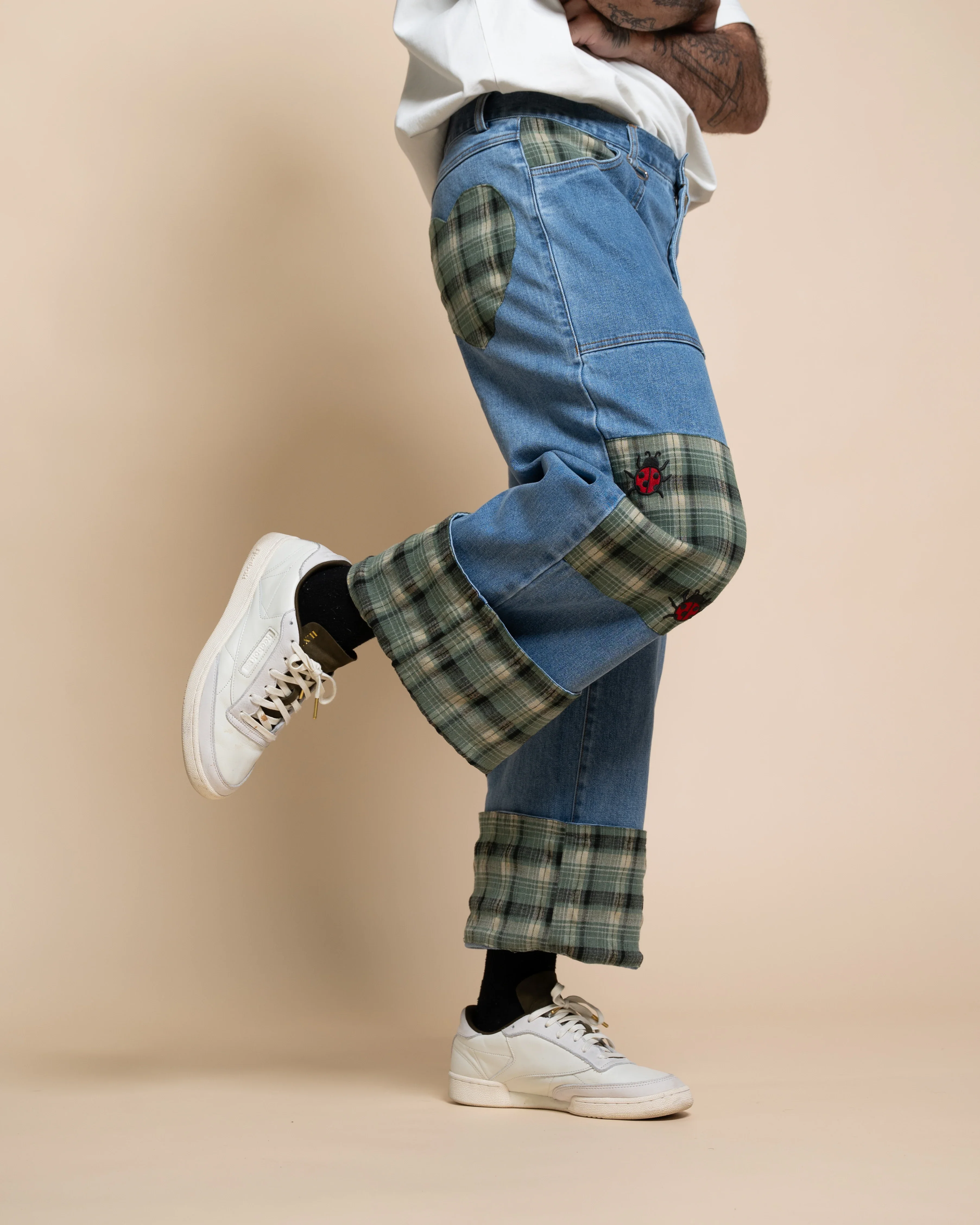 Mackle Bottom Jeans - Image 20