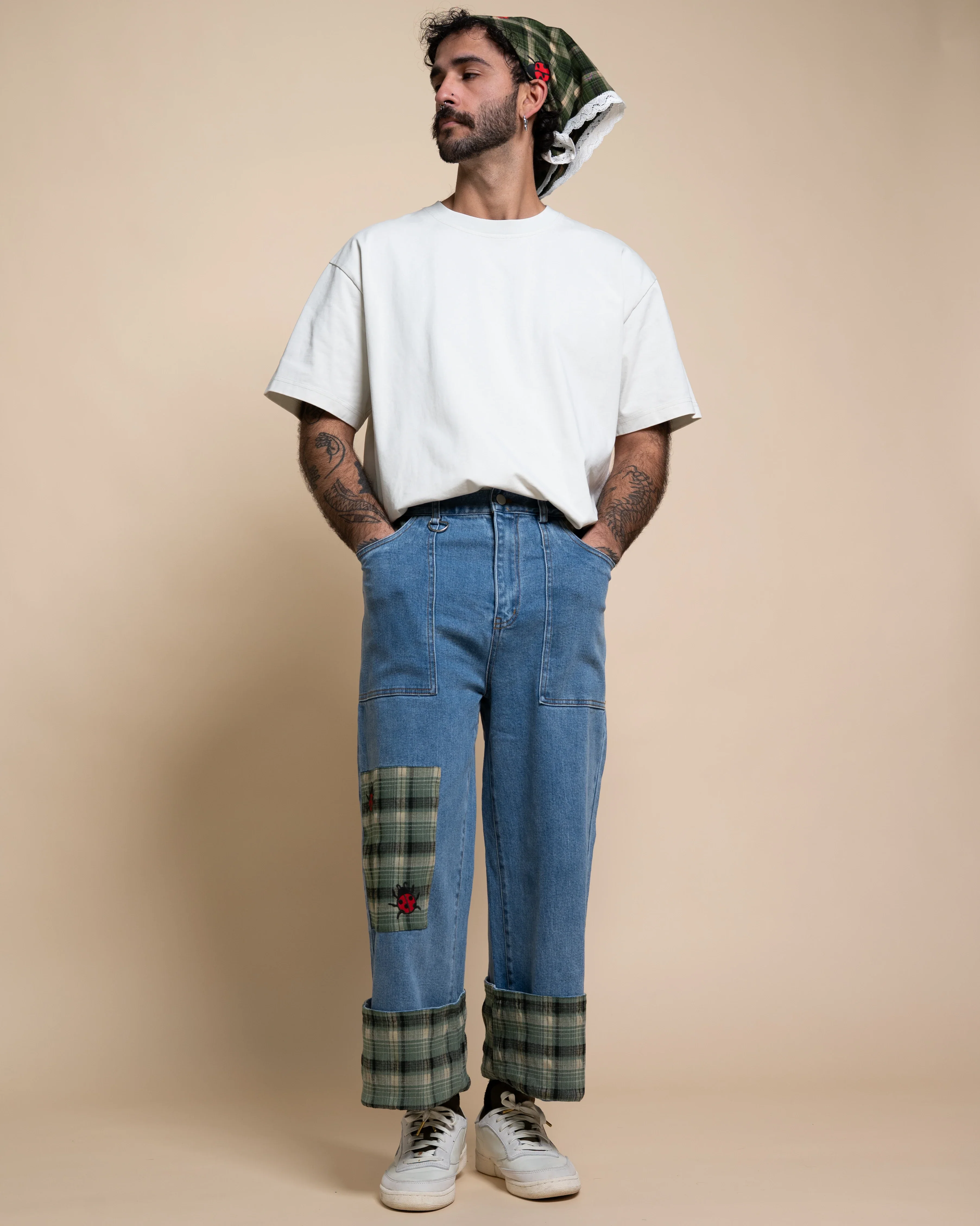 Mackle Bottom Jeans - Image 24