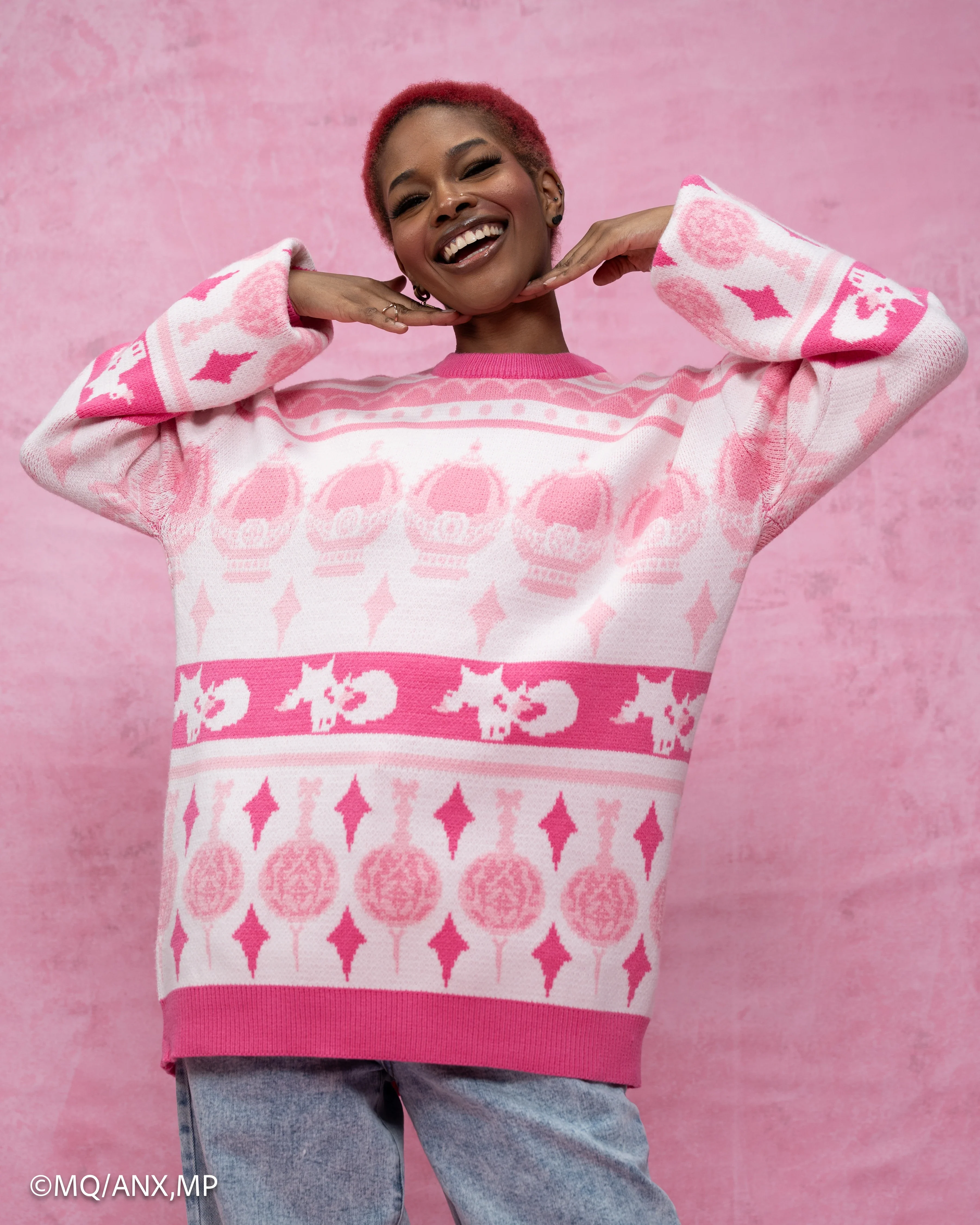 Madoka Magica Patterned Sweater - Image 4