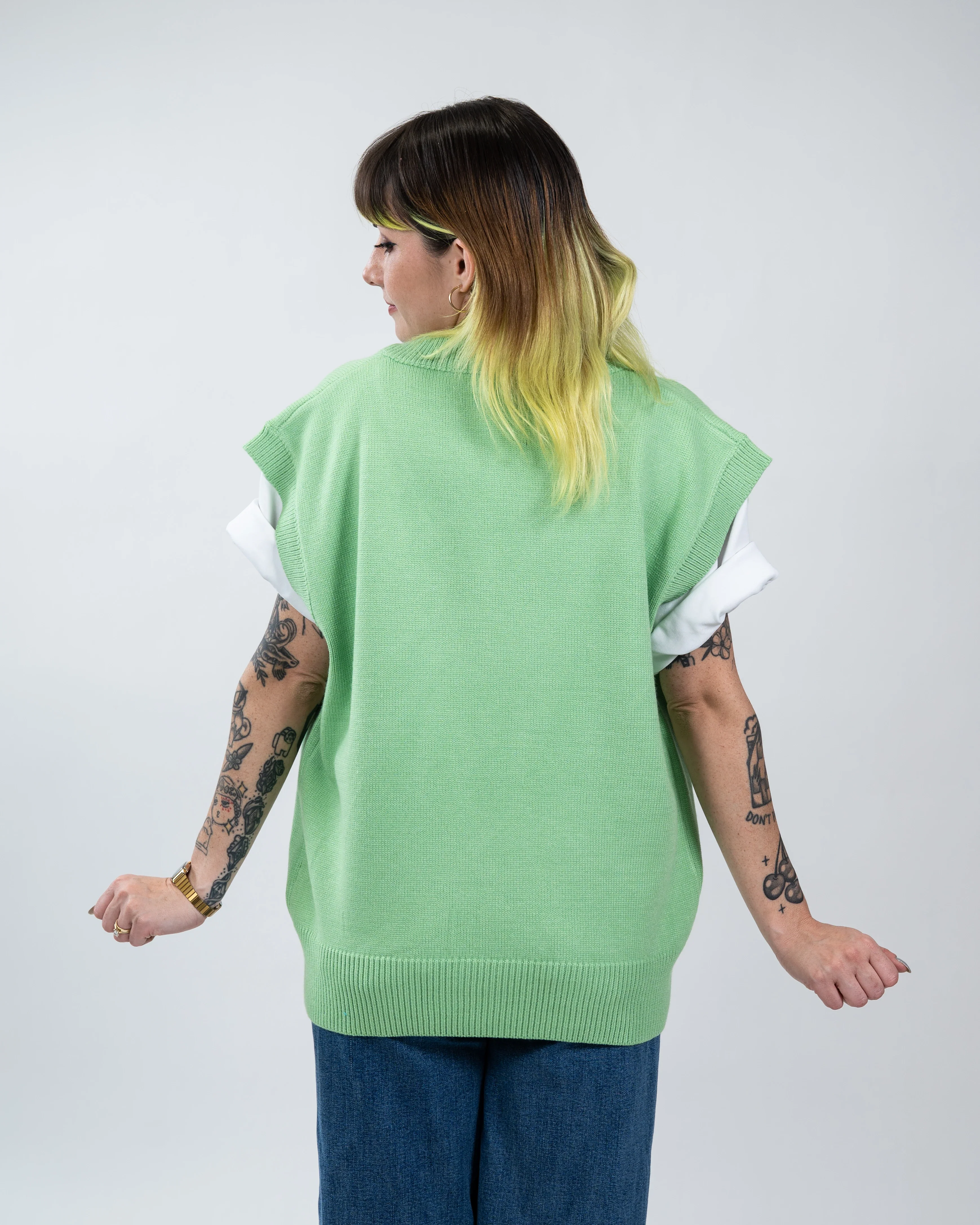 Matcha Green Vest - Image 4