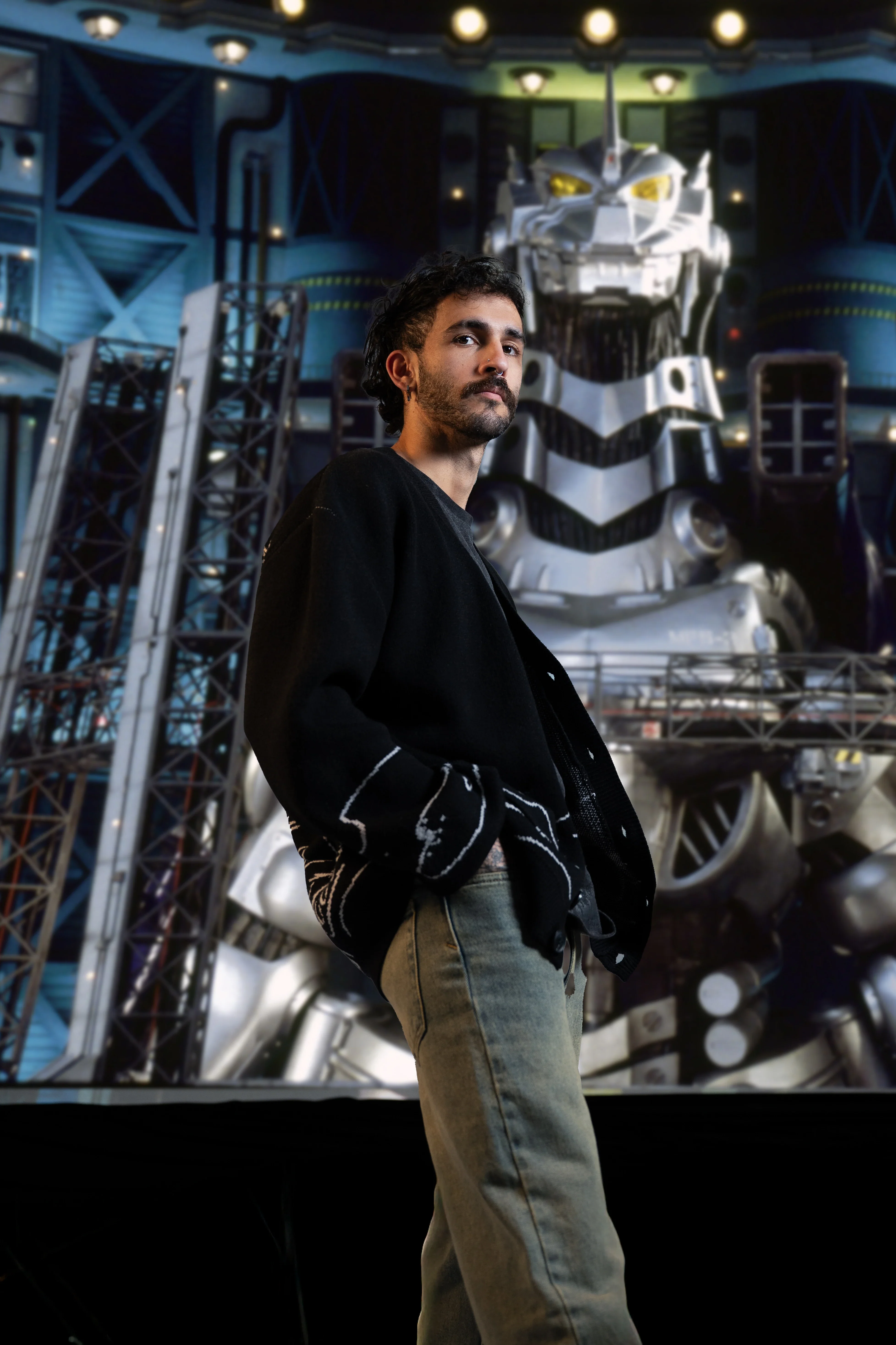 Mechagodzilla Attack Cardigan - Image 18