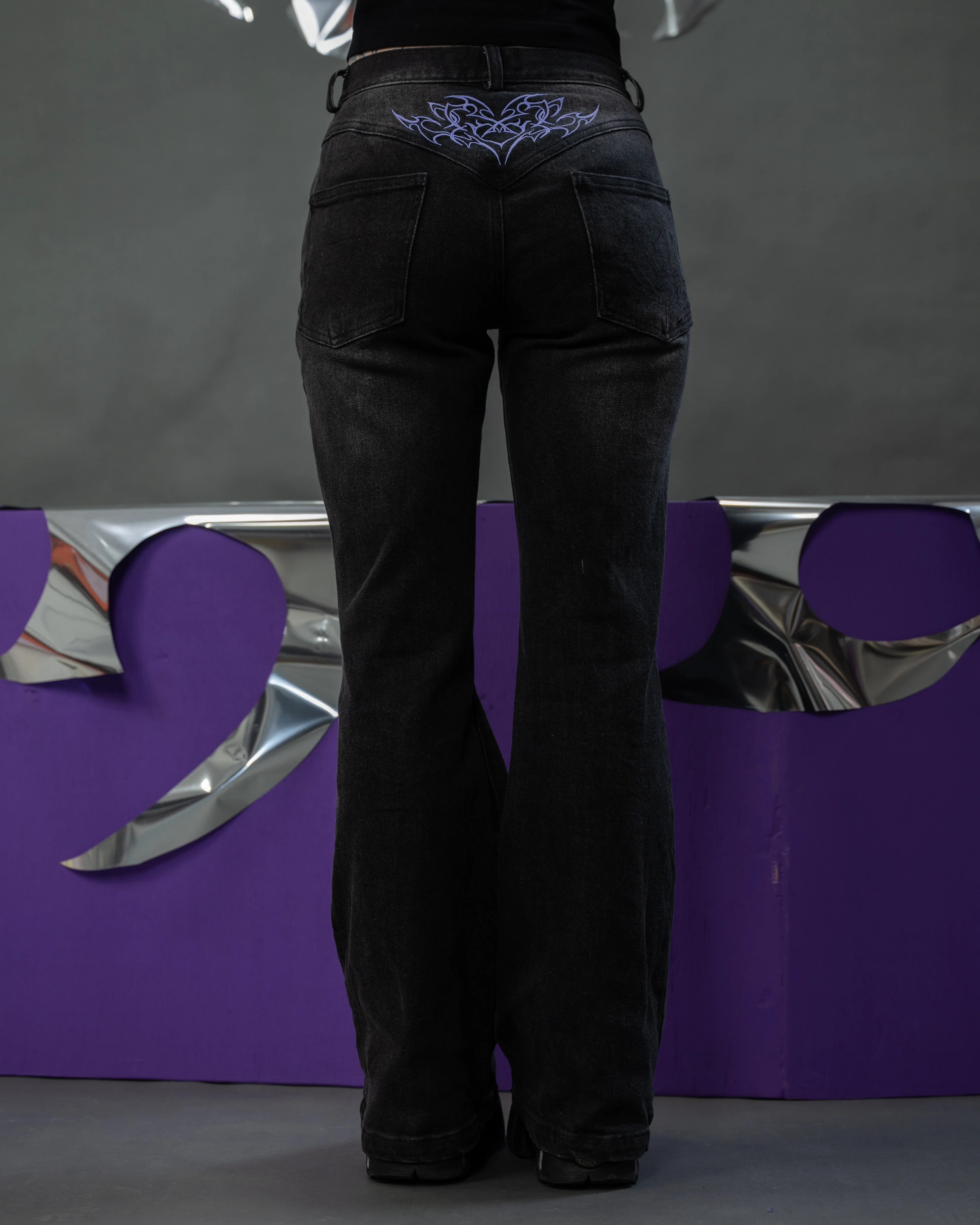 Medium Rise Tramp Stamp Jeans - Image 4