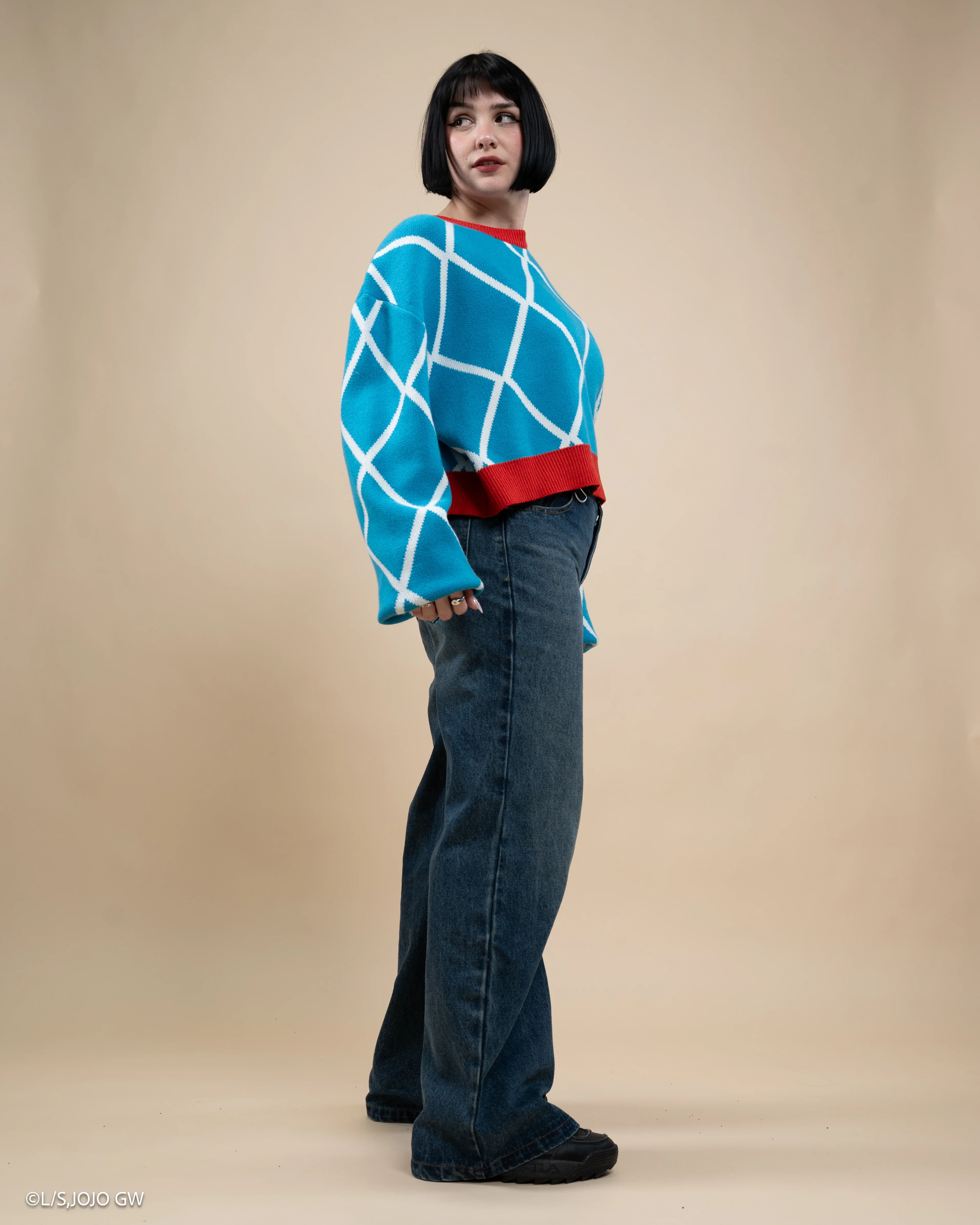 Mista Cropped Sweater - Image 6