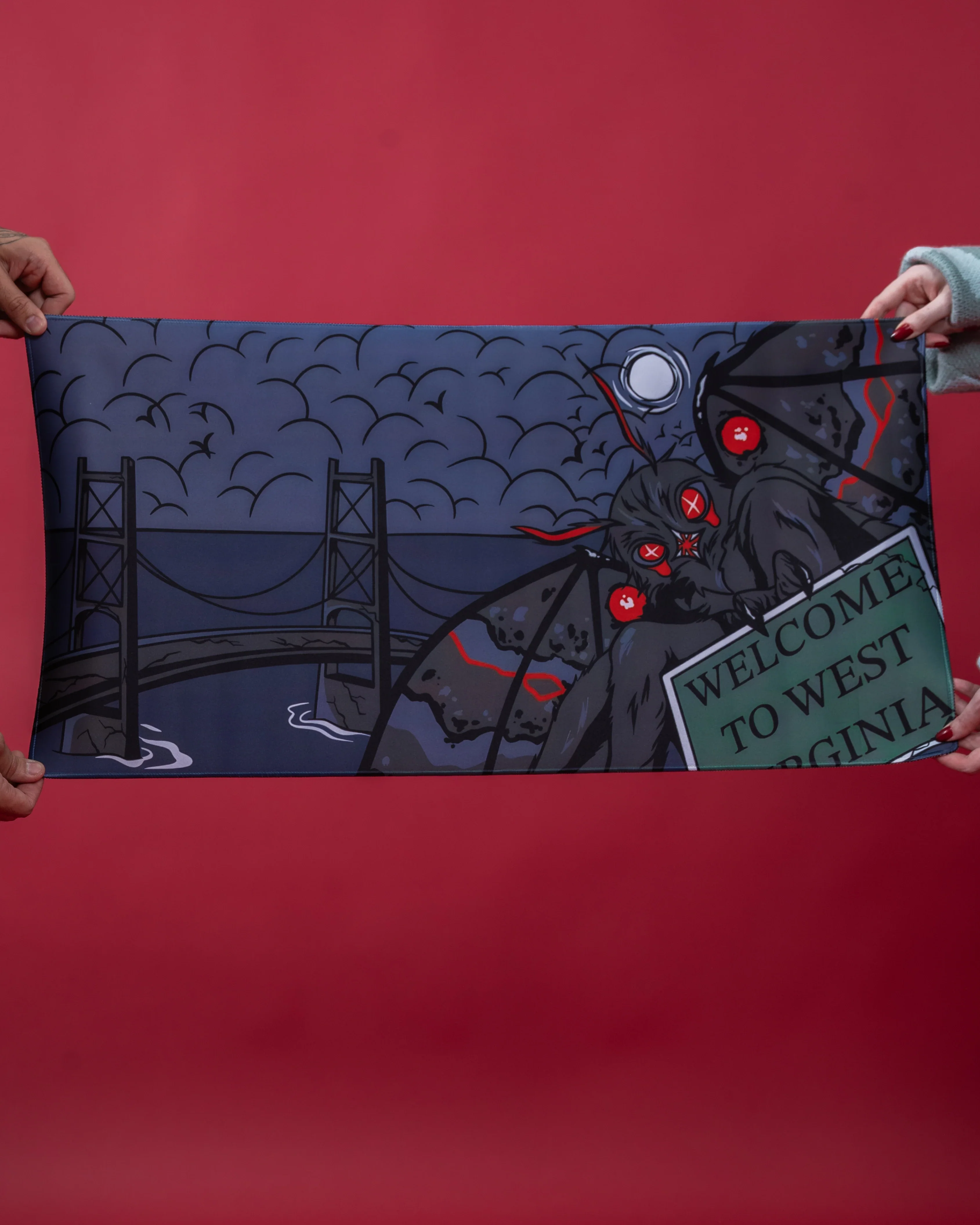 Mothman Desk Mat - Image 3