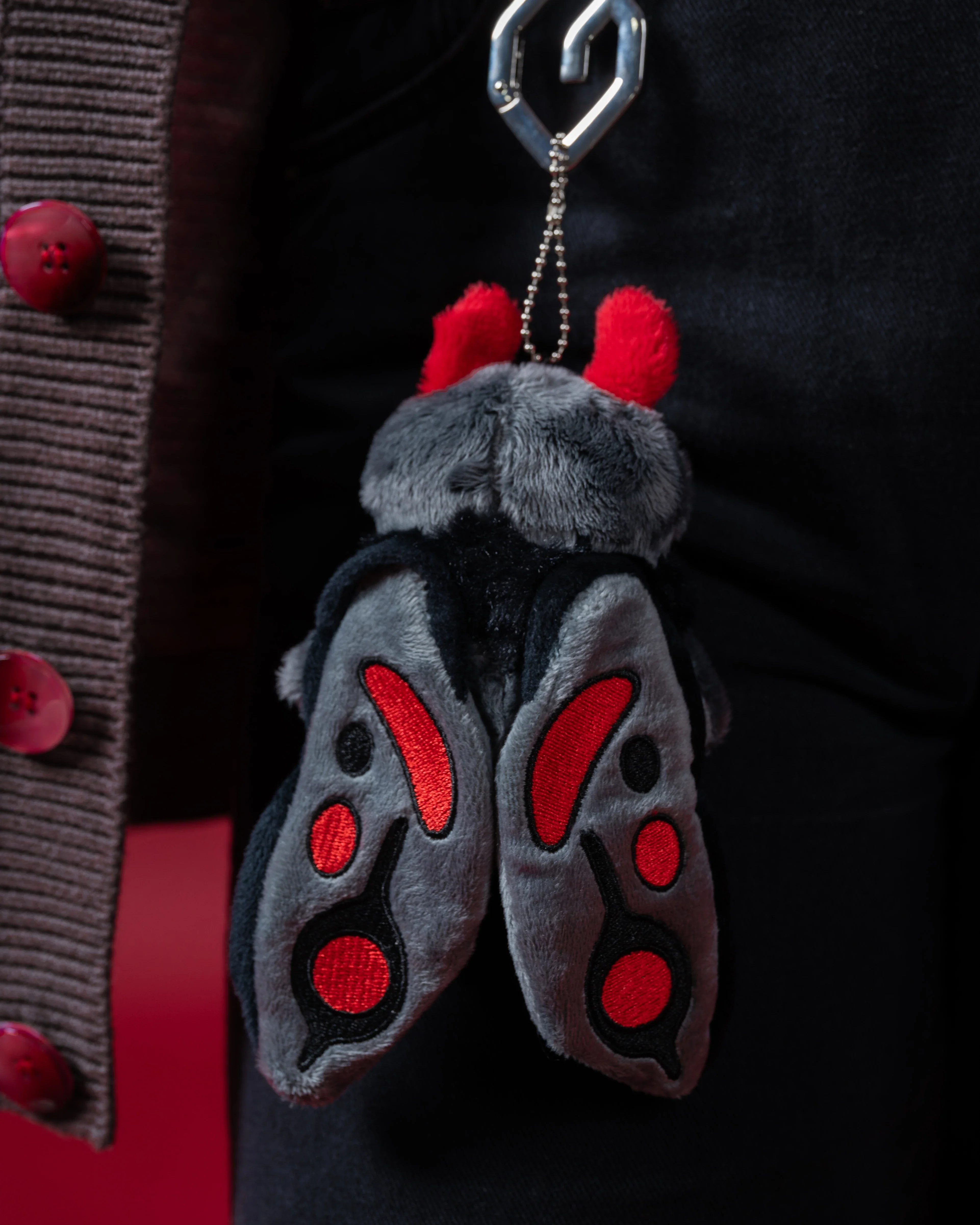 Mothman Plush Keychain - Image 4