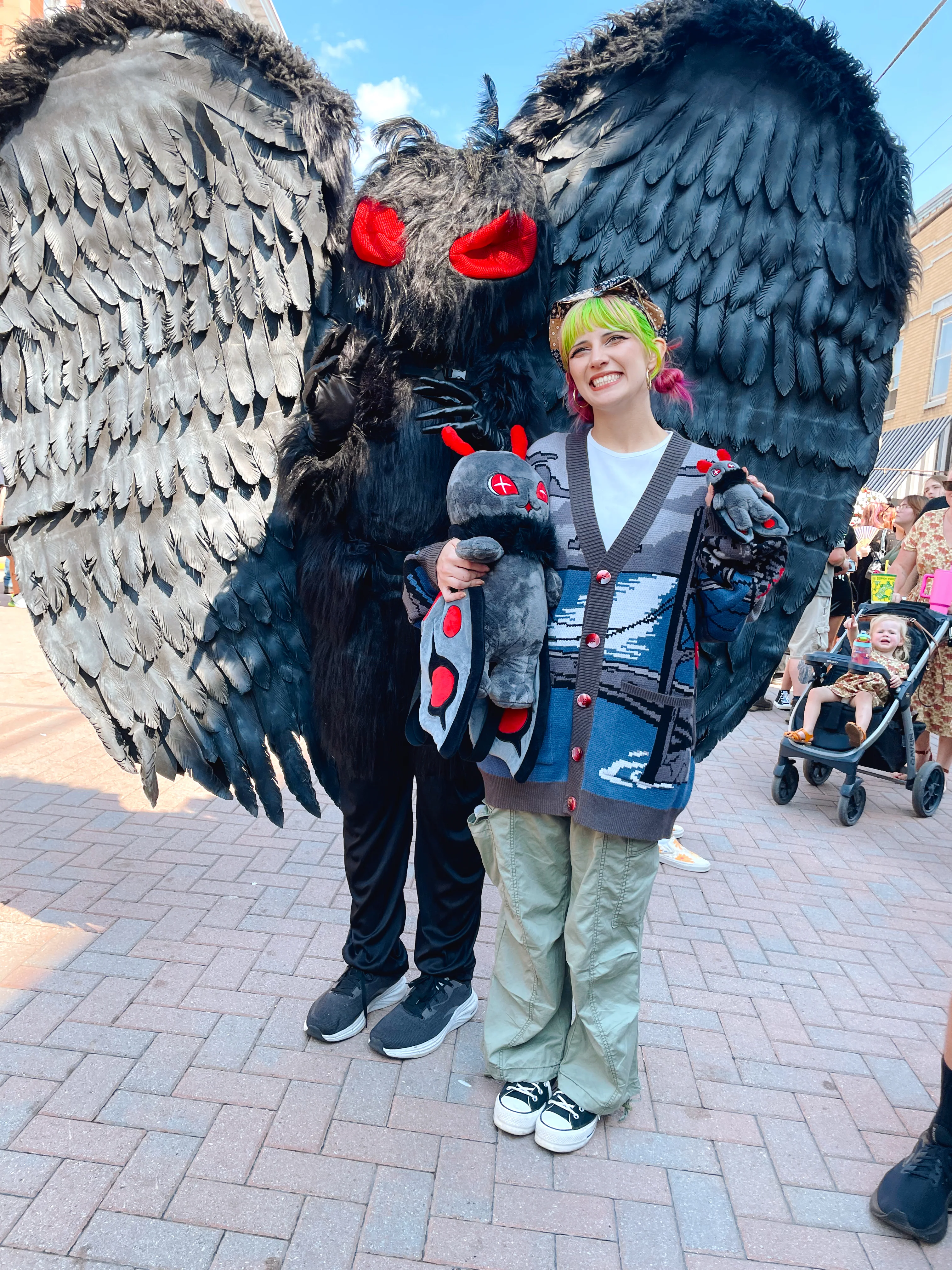 Mothman Plush Keychain - Image 7