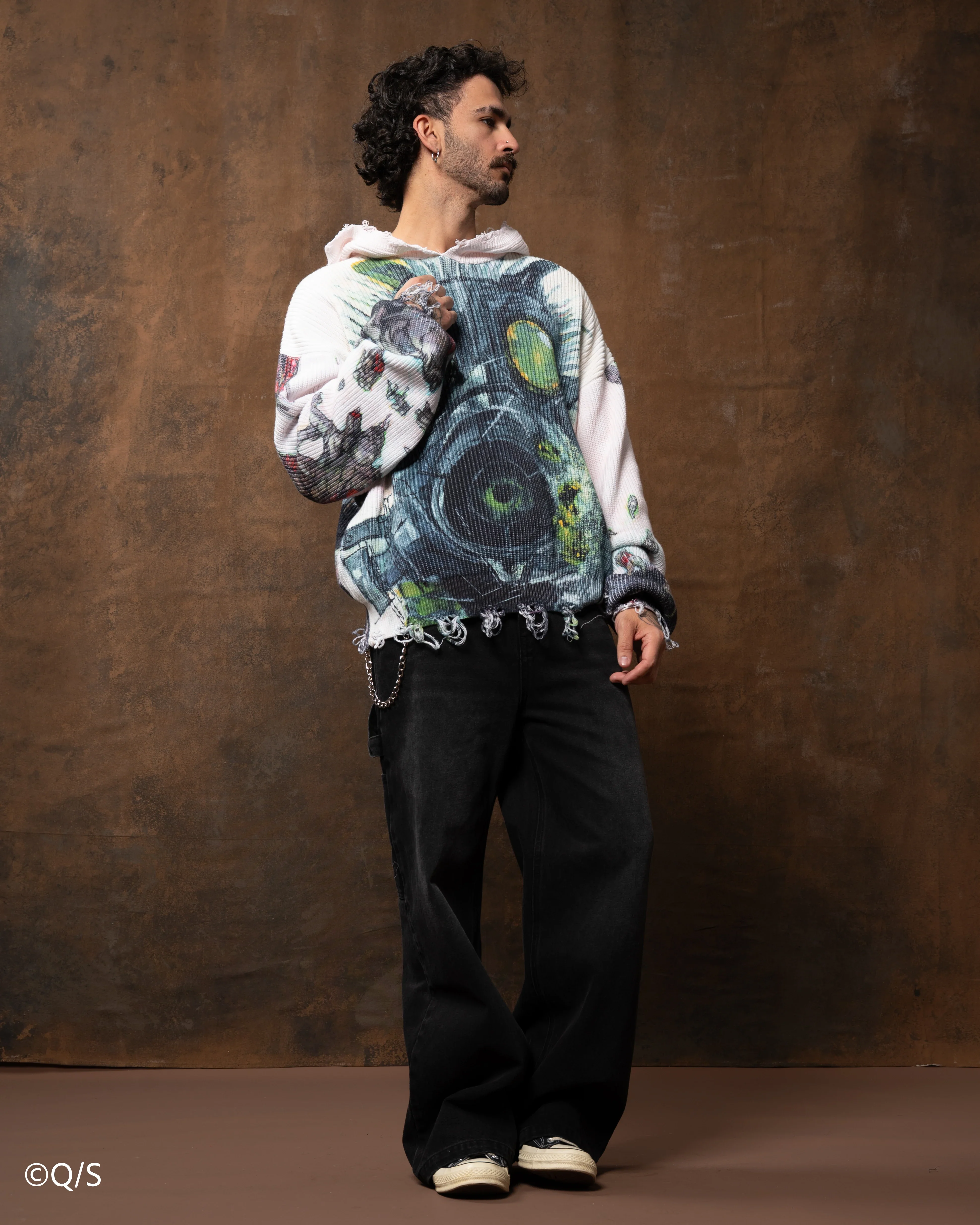 Mud and Sludge Knit Hoodie - Image 13