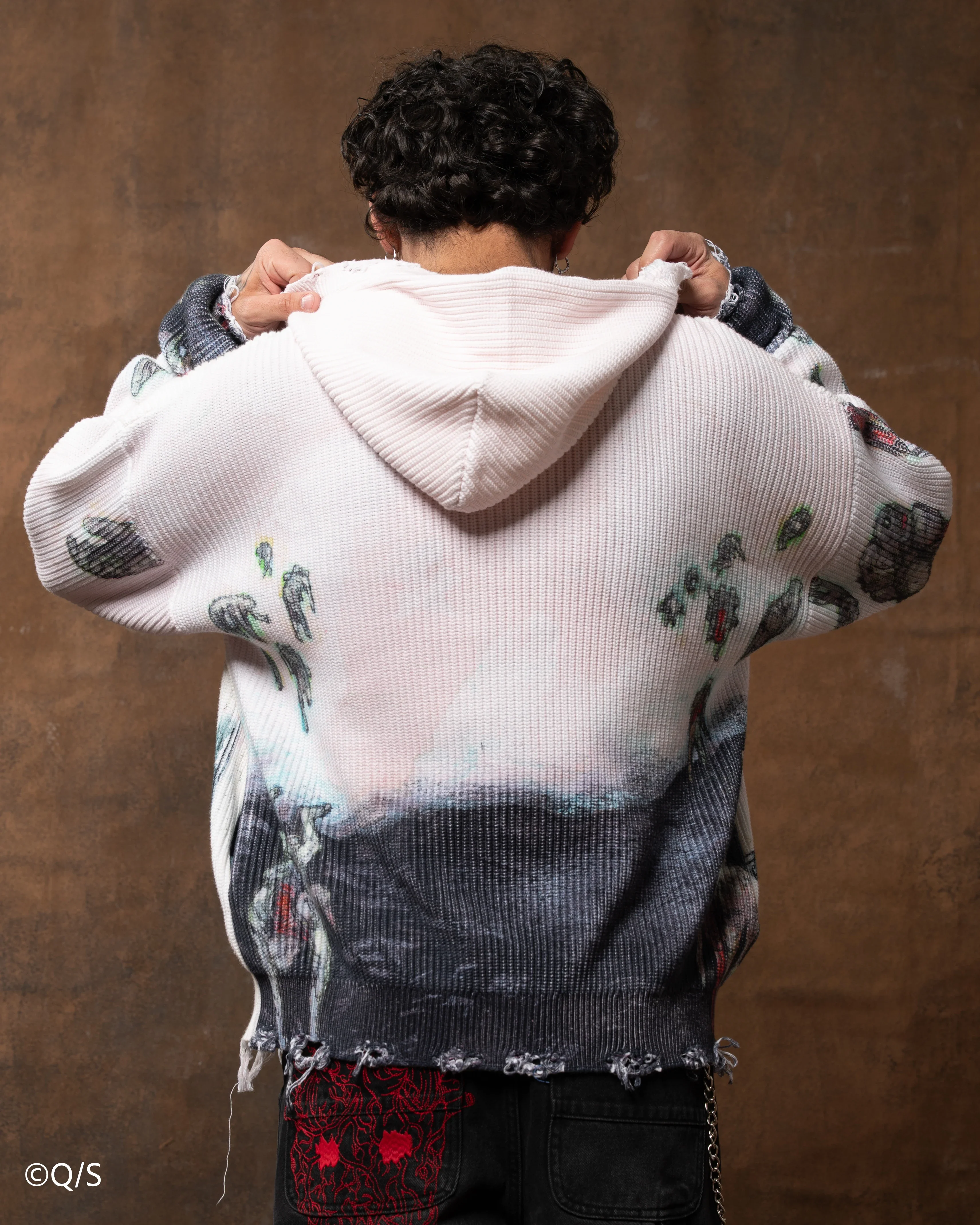 Mud and Sludge Knit Hoodie - Image 16