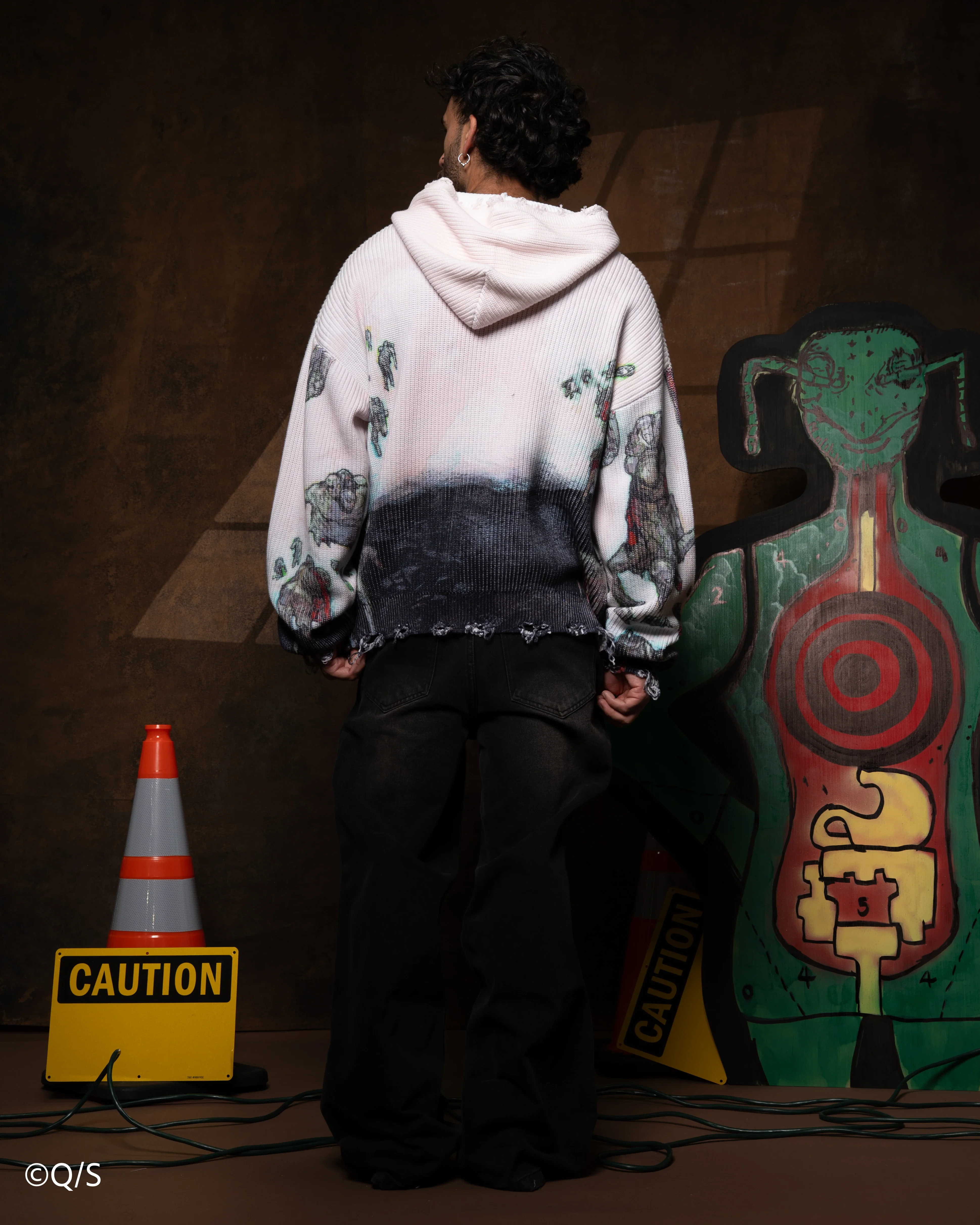 Mud and Sludge Knit Hoodie - Image 6