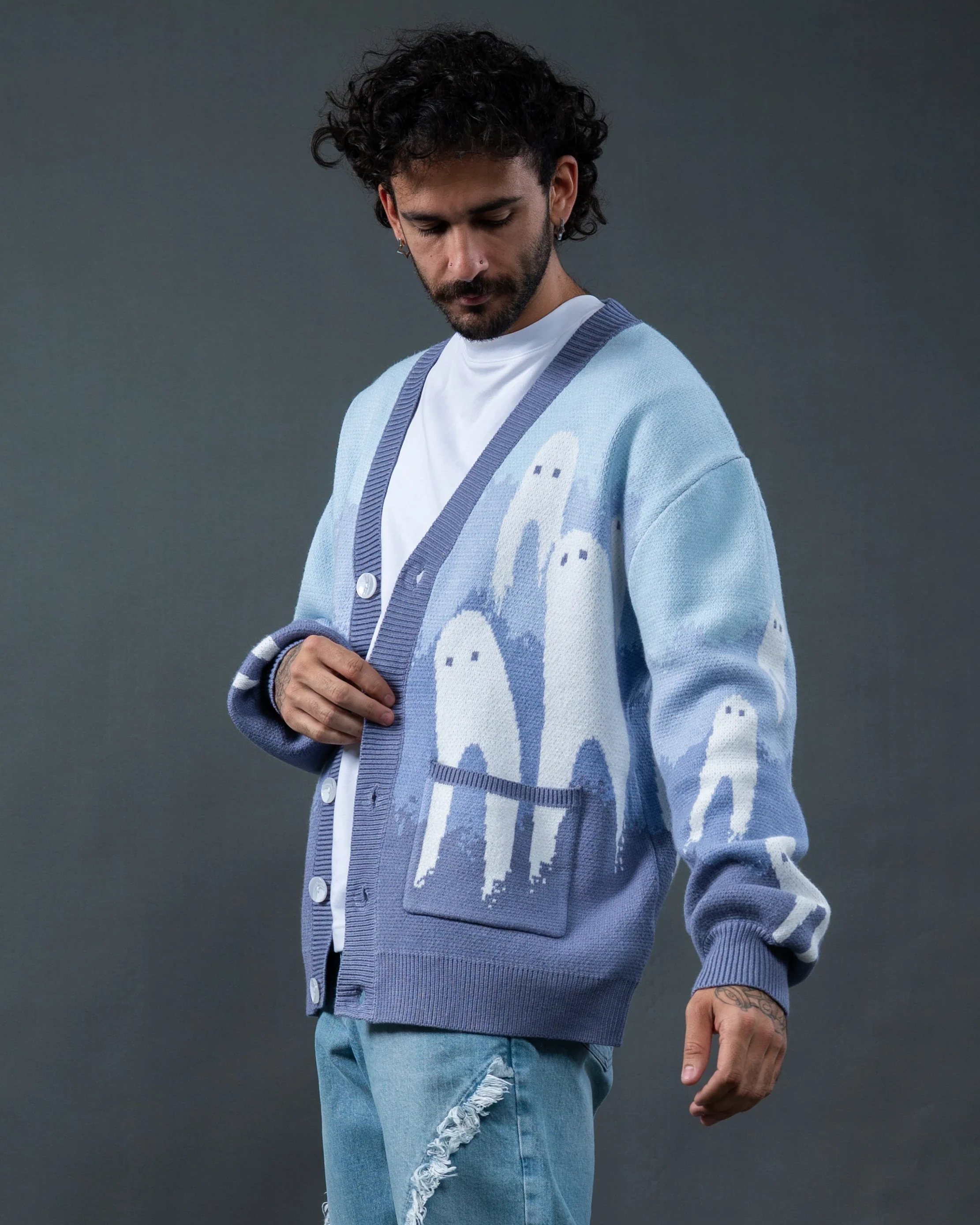 Nightcrawlers Cardigan - Image 6