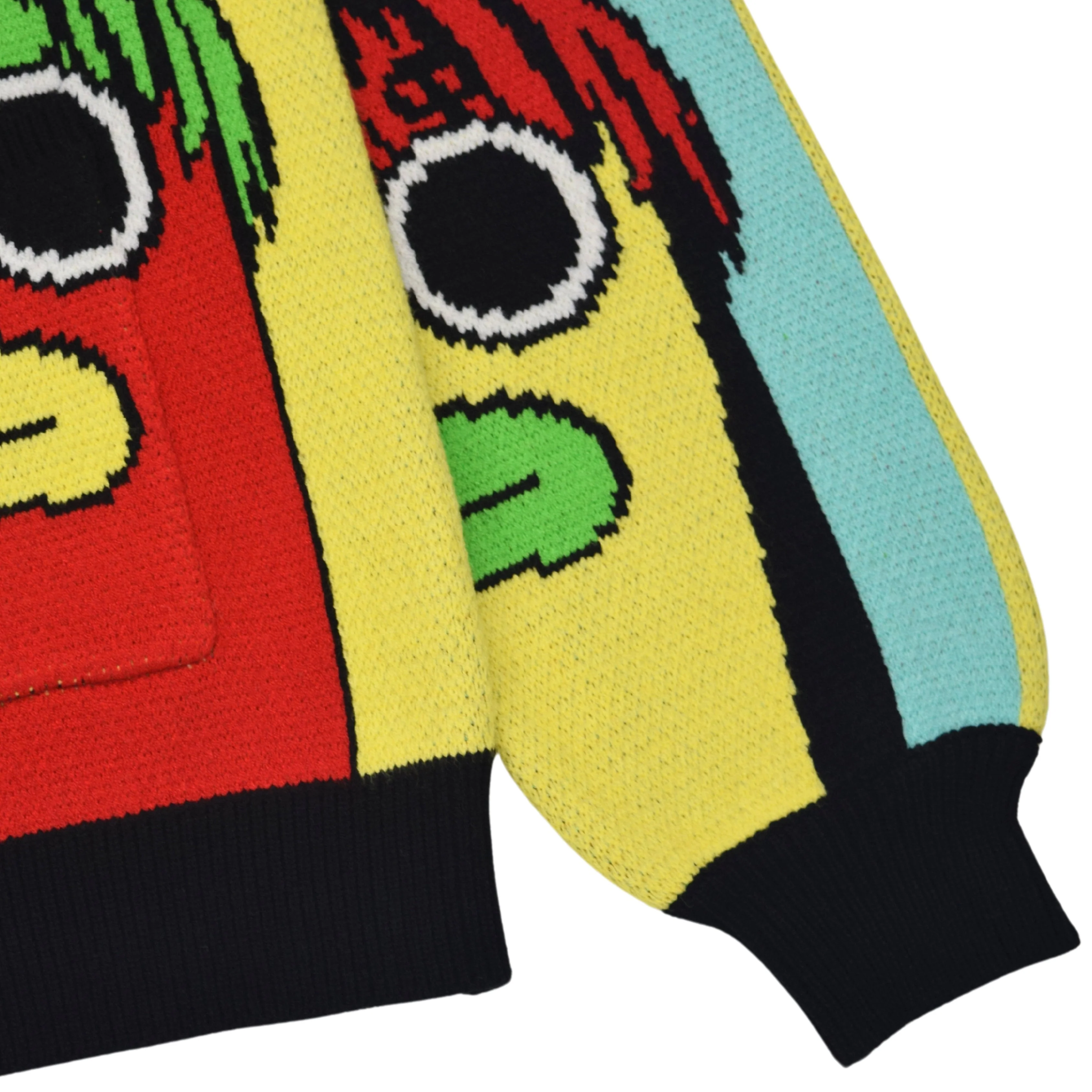 Nobody Sausage Pop Art Cardigan - Image 3