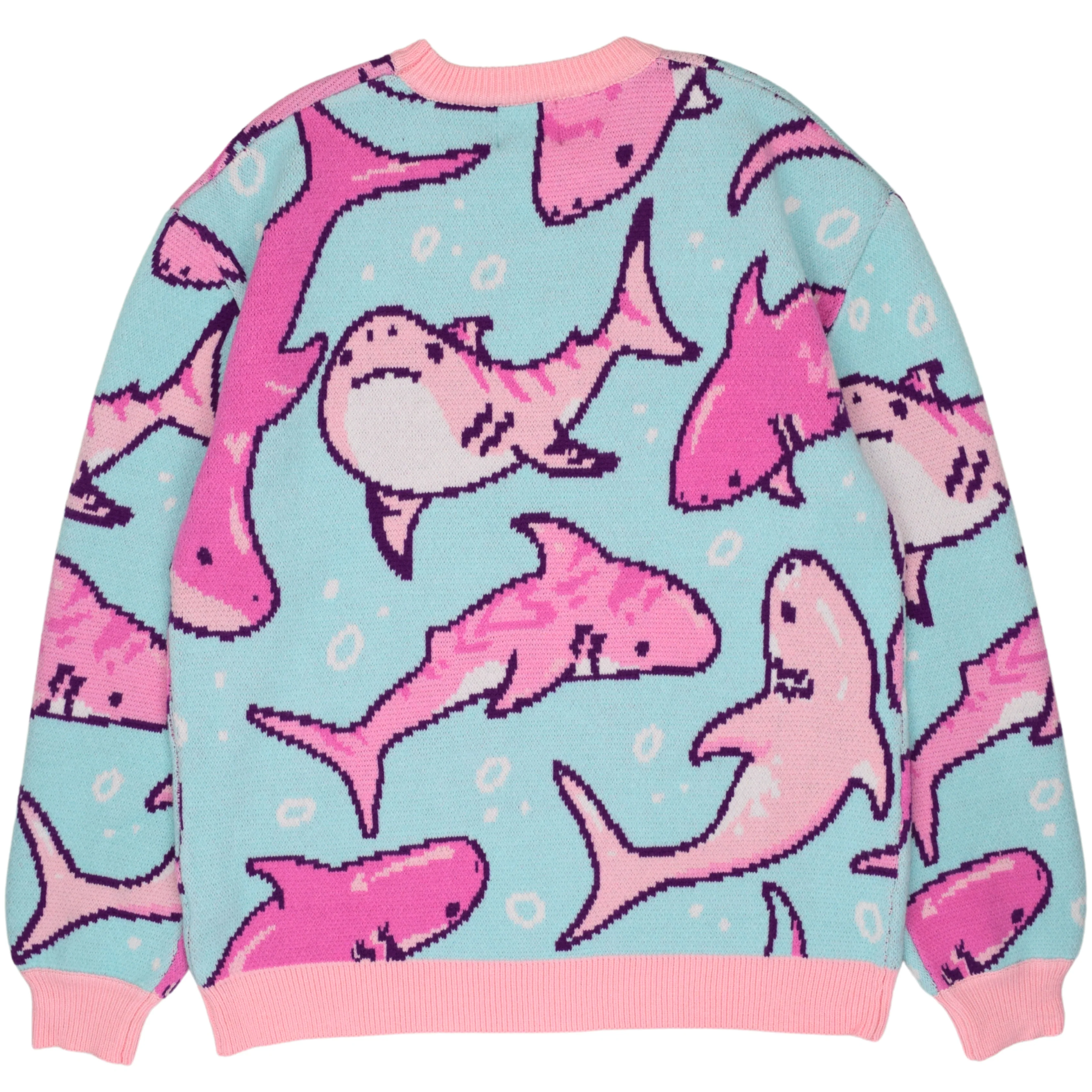 Pink Shark Sweater - Image 2