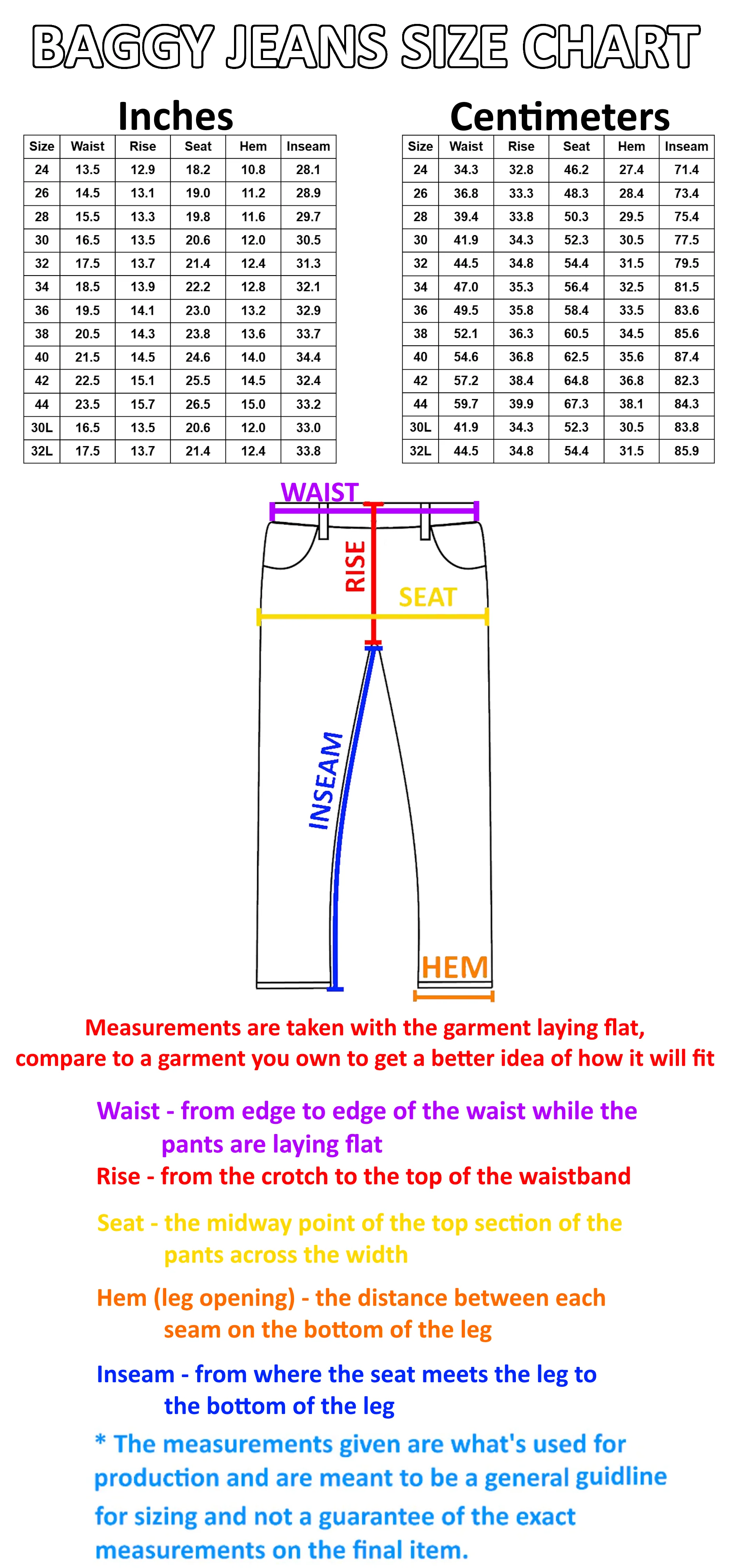 Black Baggy Jeans - Image 33