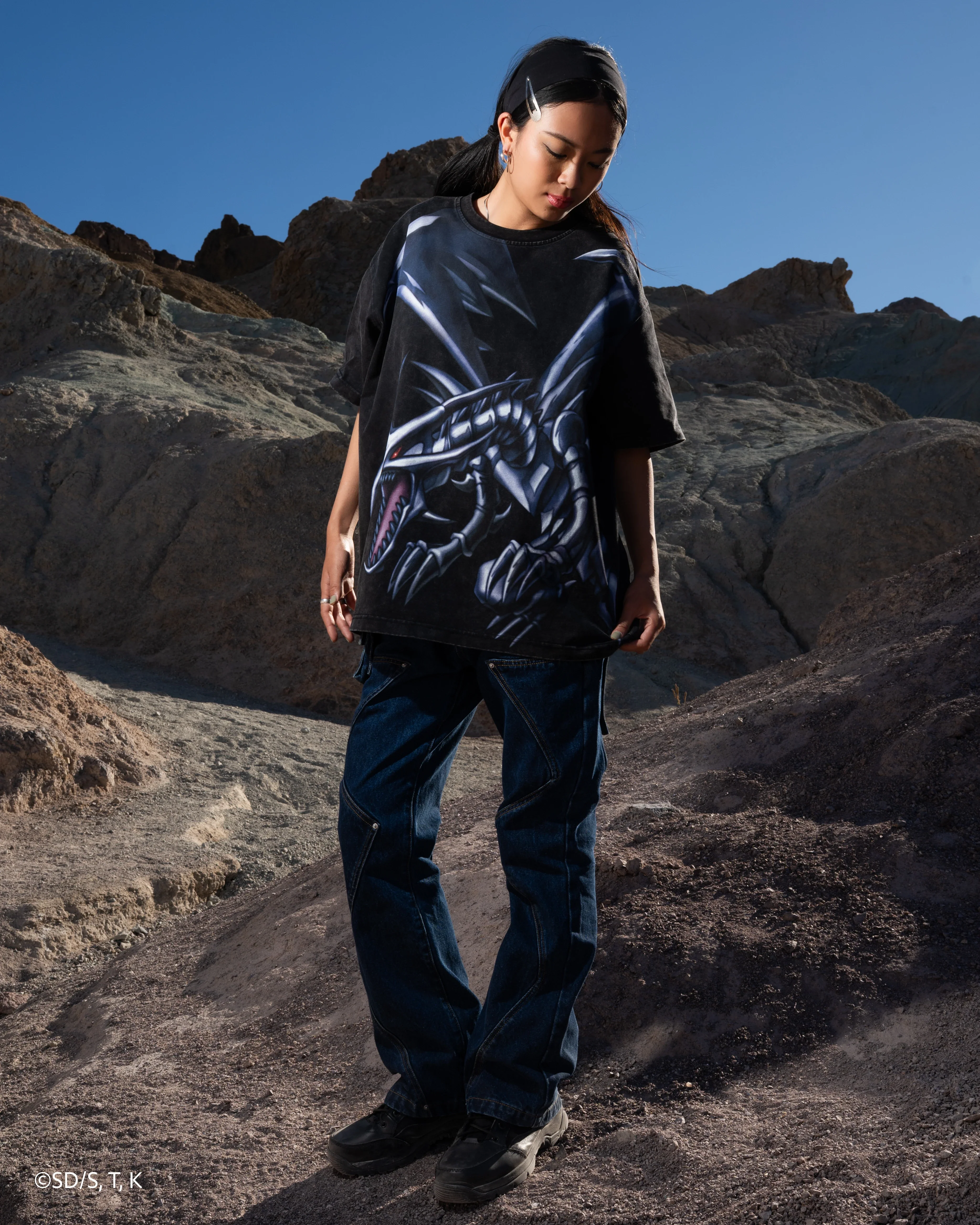 Red Eyes Black Dragon Card Tee - Image 3