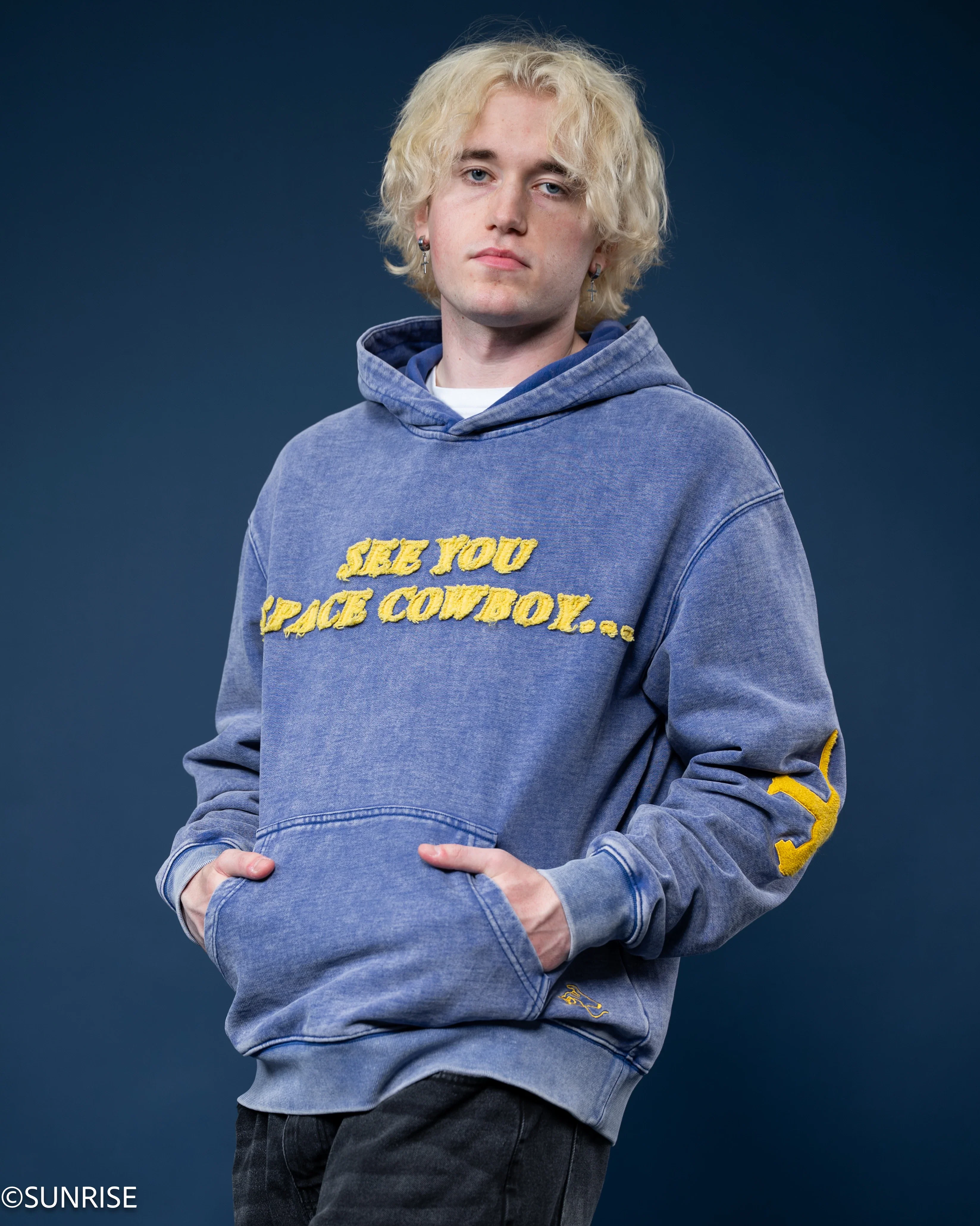 See You Blue Hoodie - Image 7