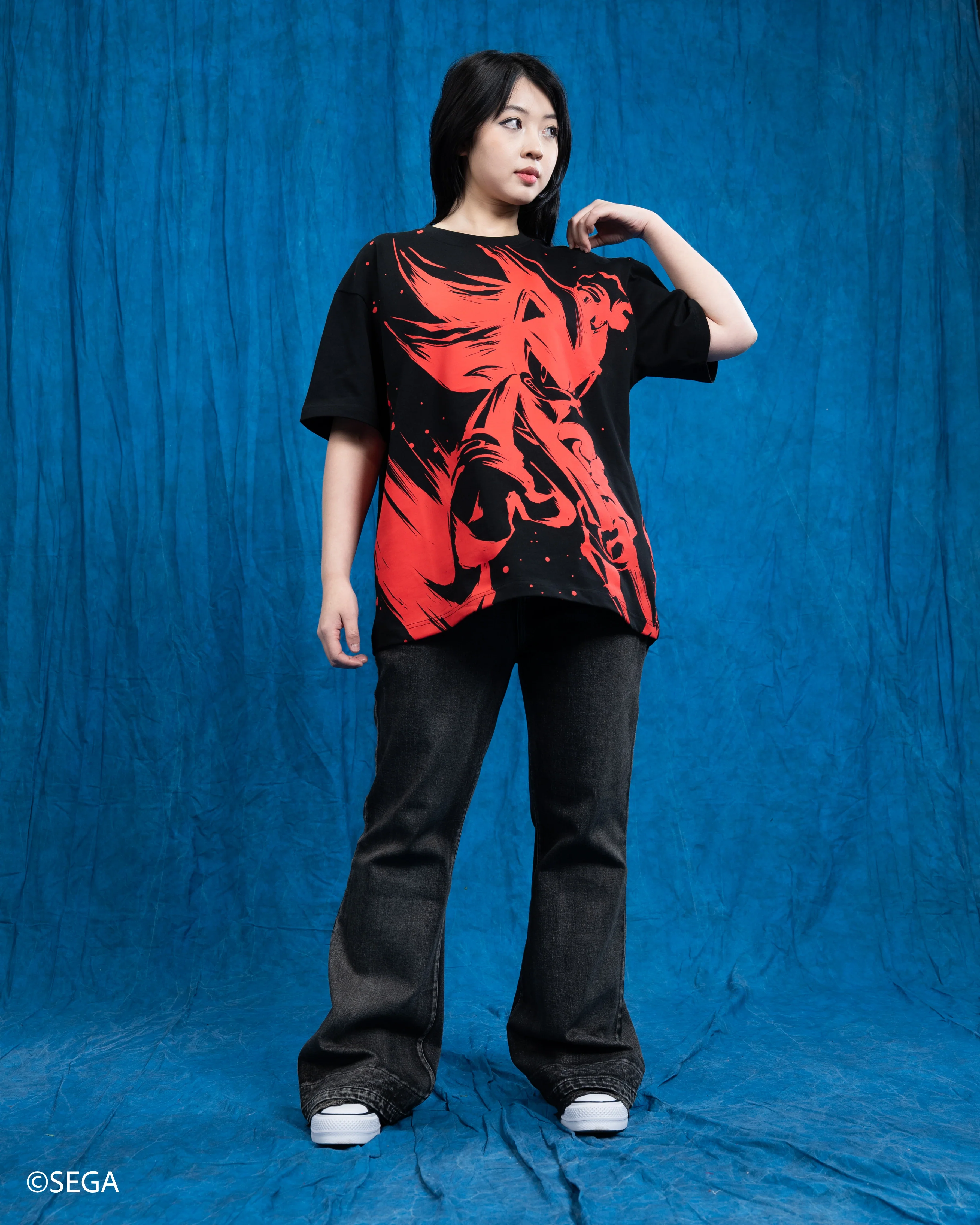Shadow Front Print Tee - Image 3