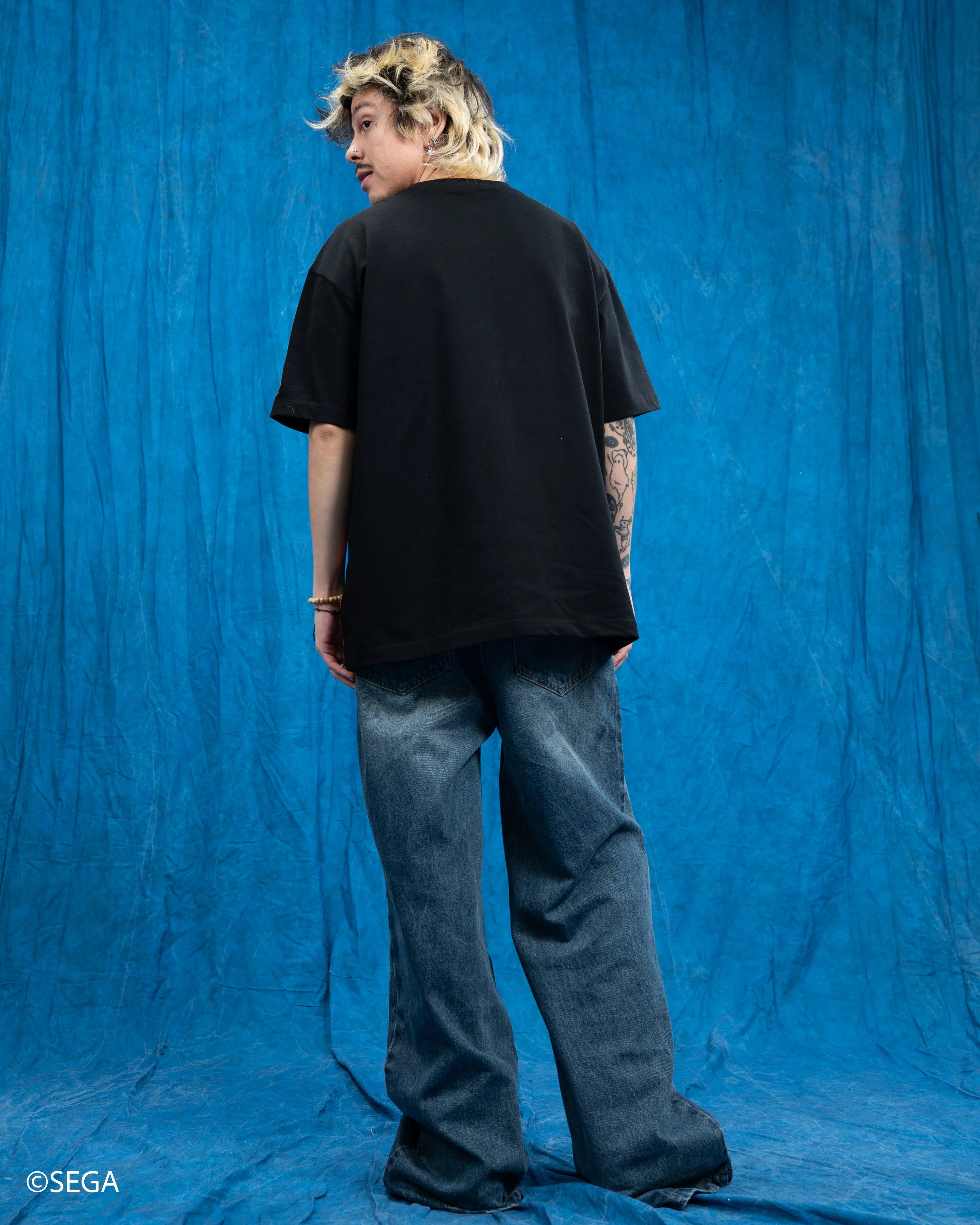 Shadow Front Print Tee - Image 8