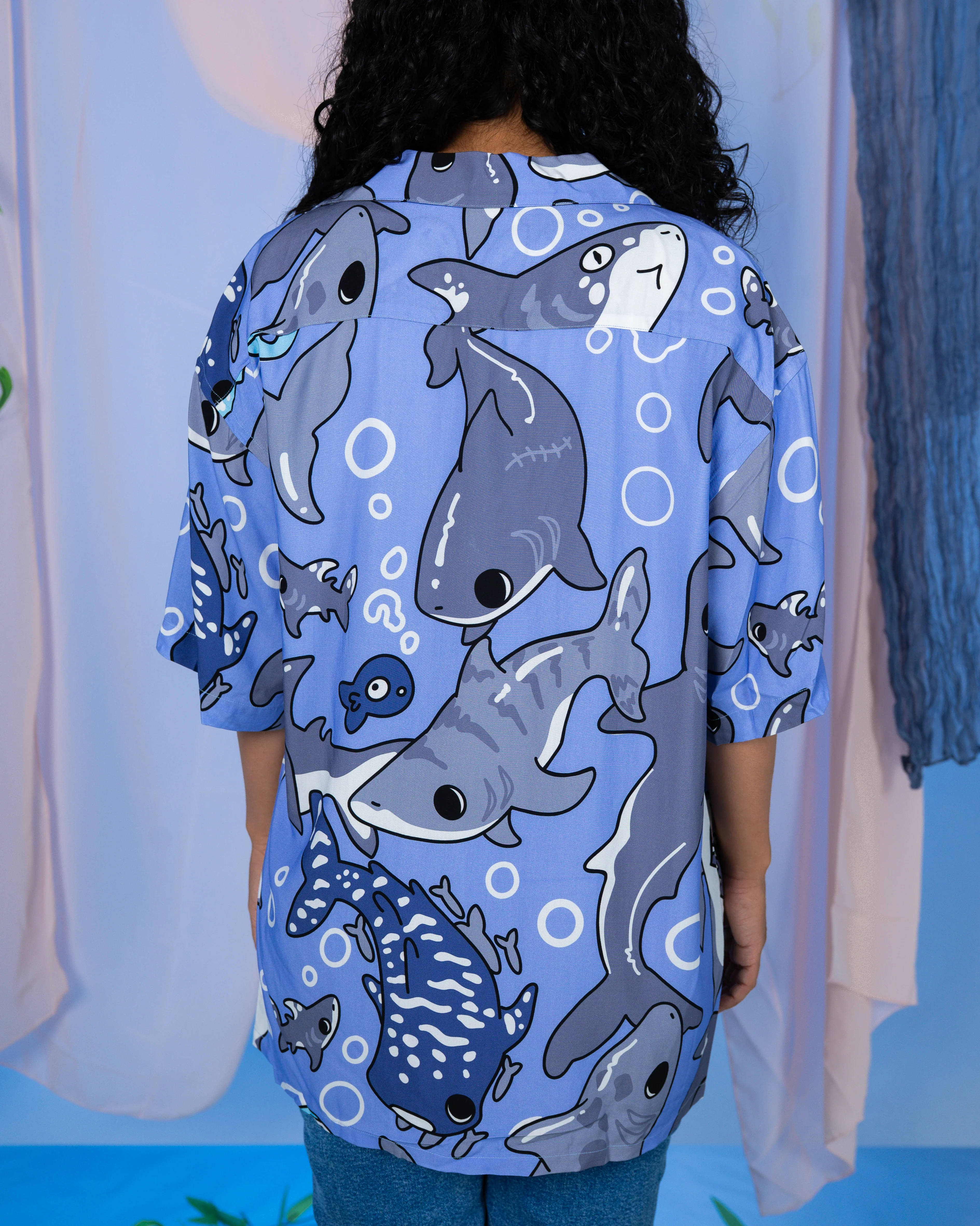 Shark Week Button Up - Image 10