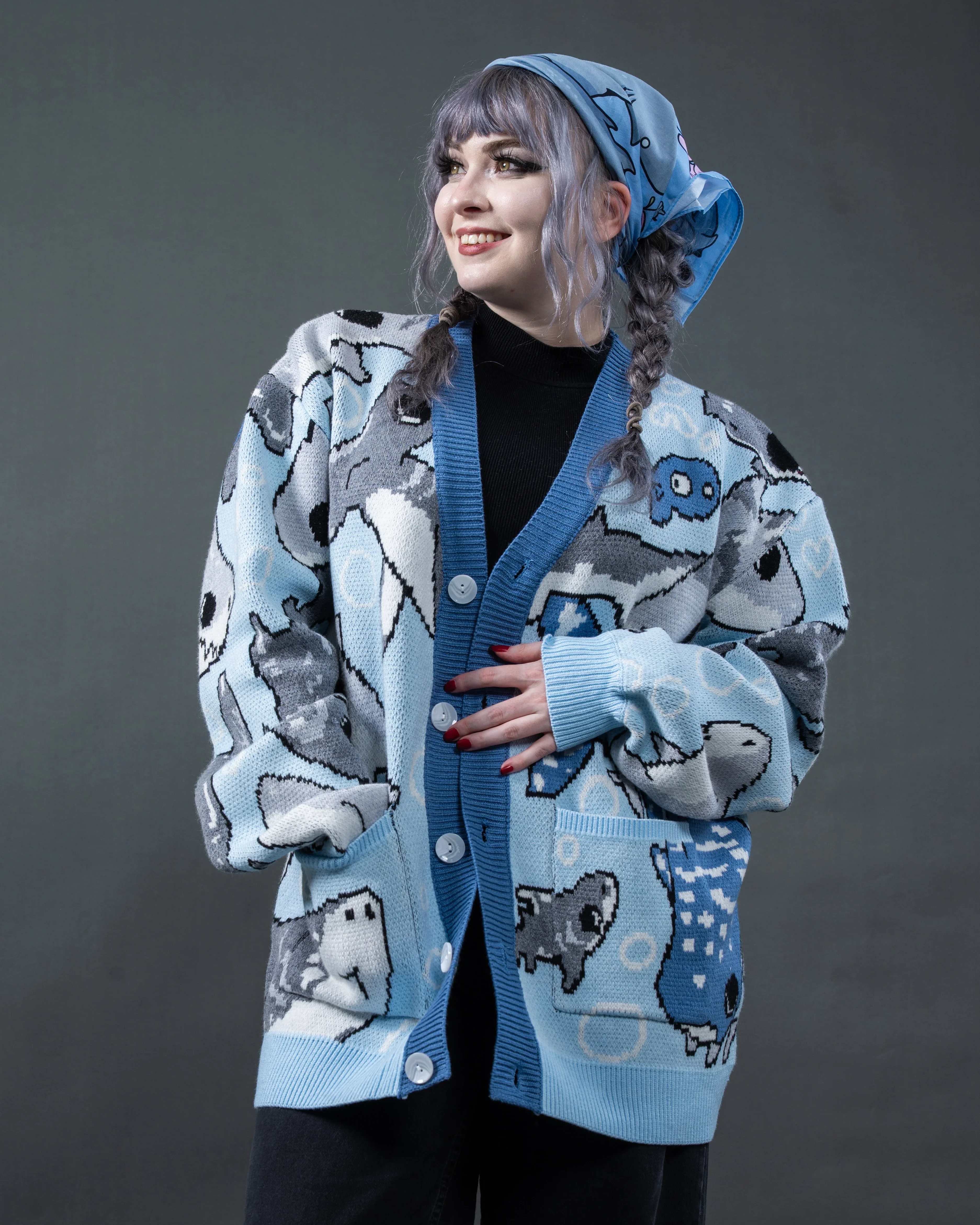 Shark Week Cardigan - Image 3