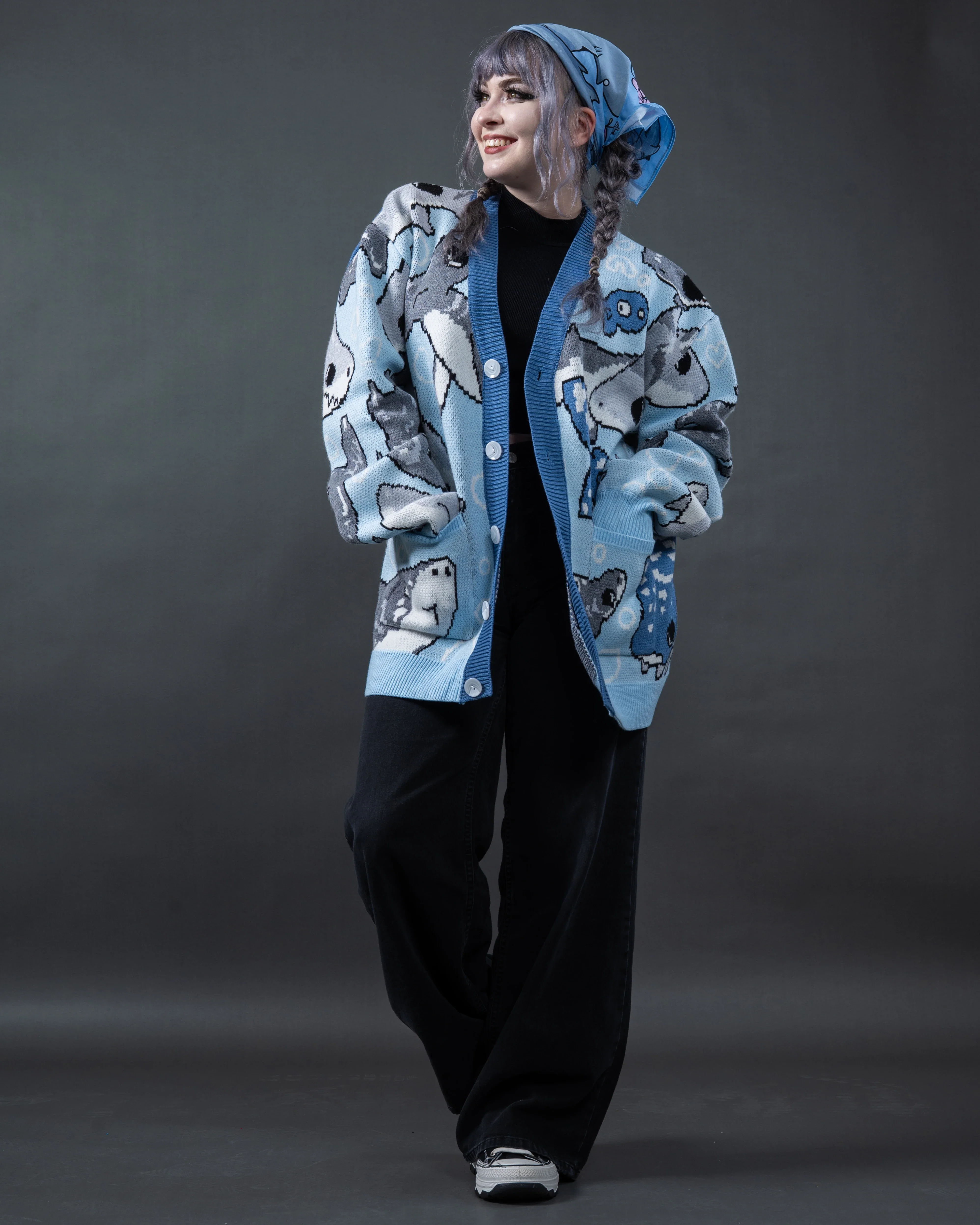 Shark Week Cardigan - Image 4