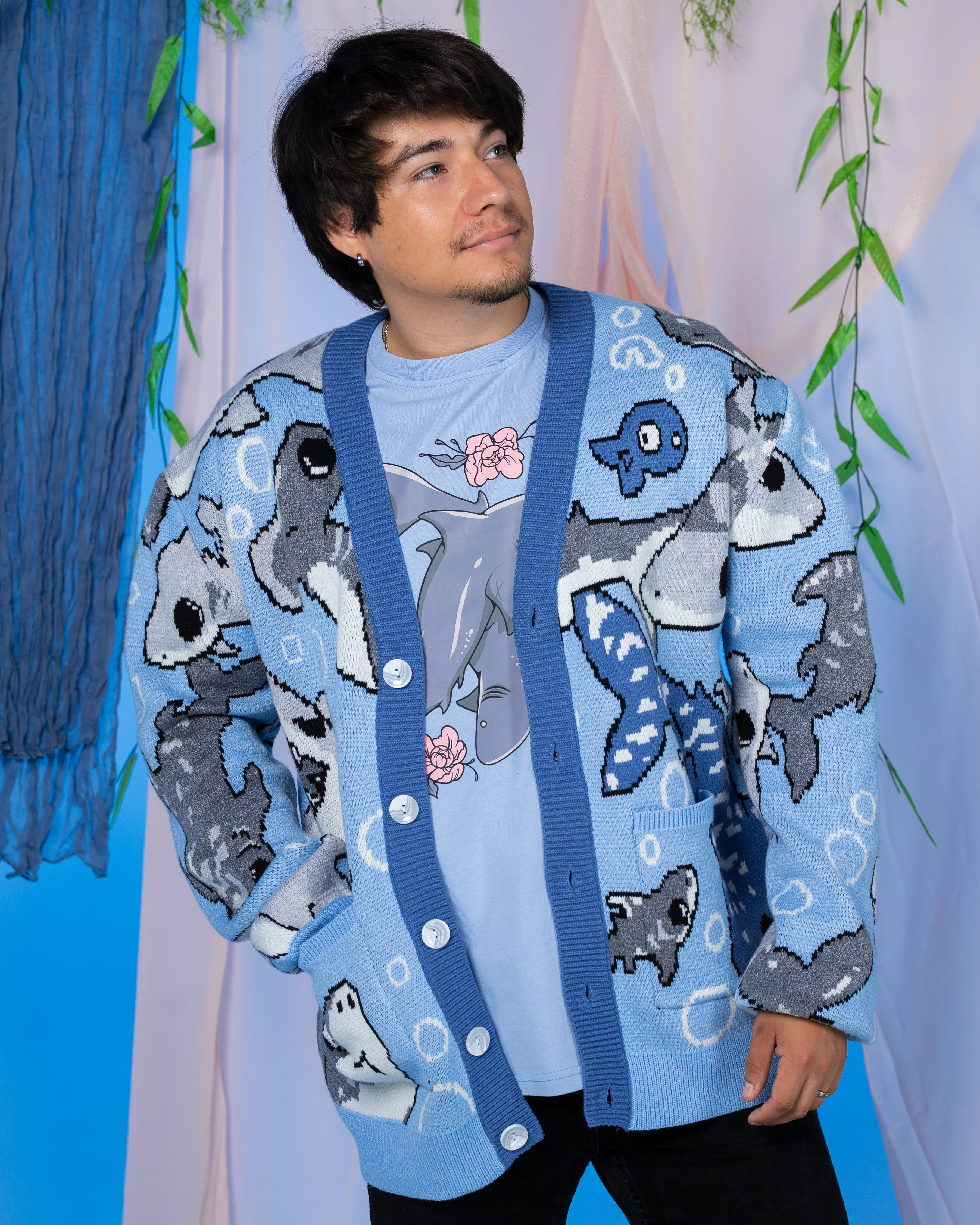 Shark Week Cardigan - Image 9
