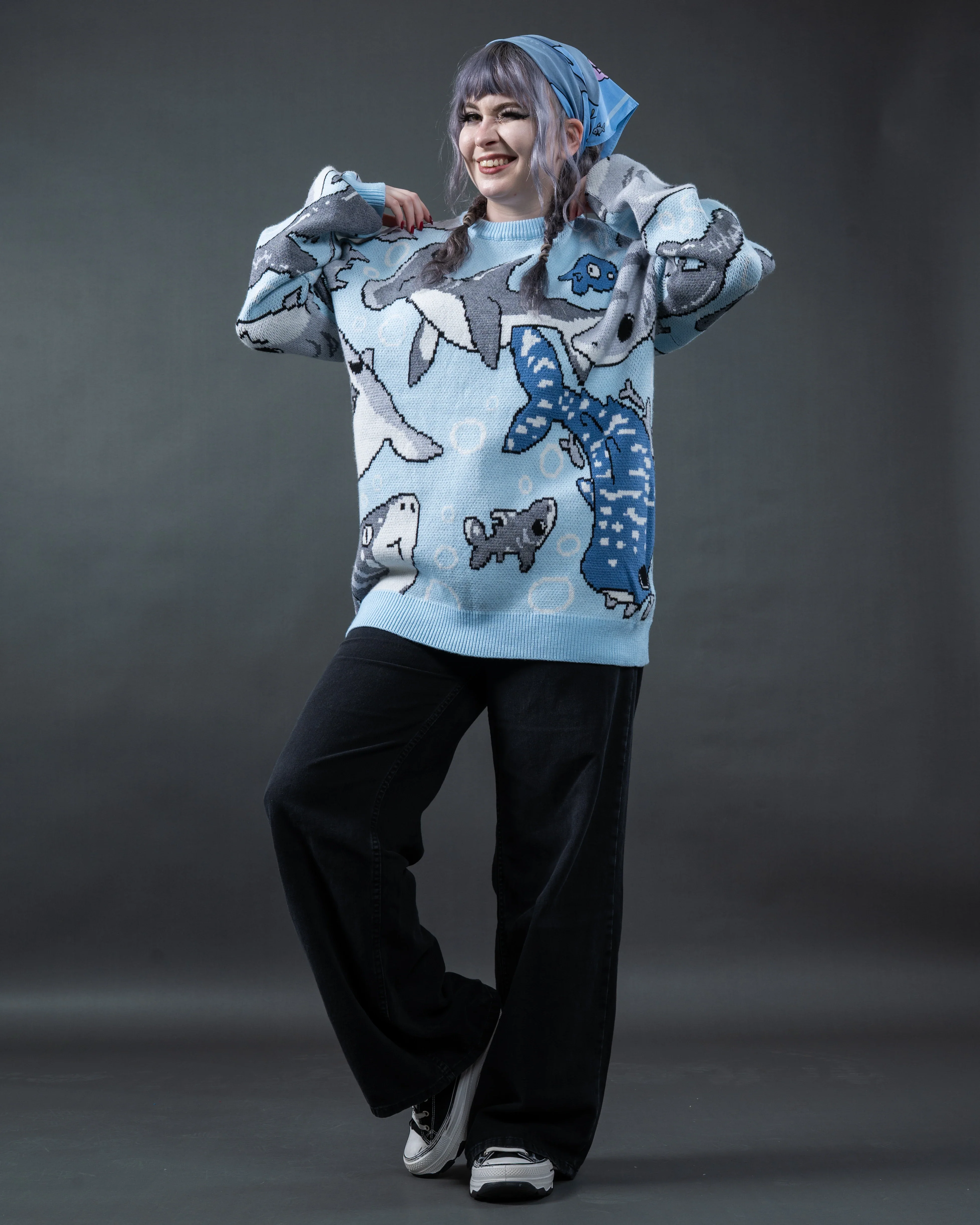Shark Week Sweater - Image 3