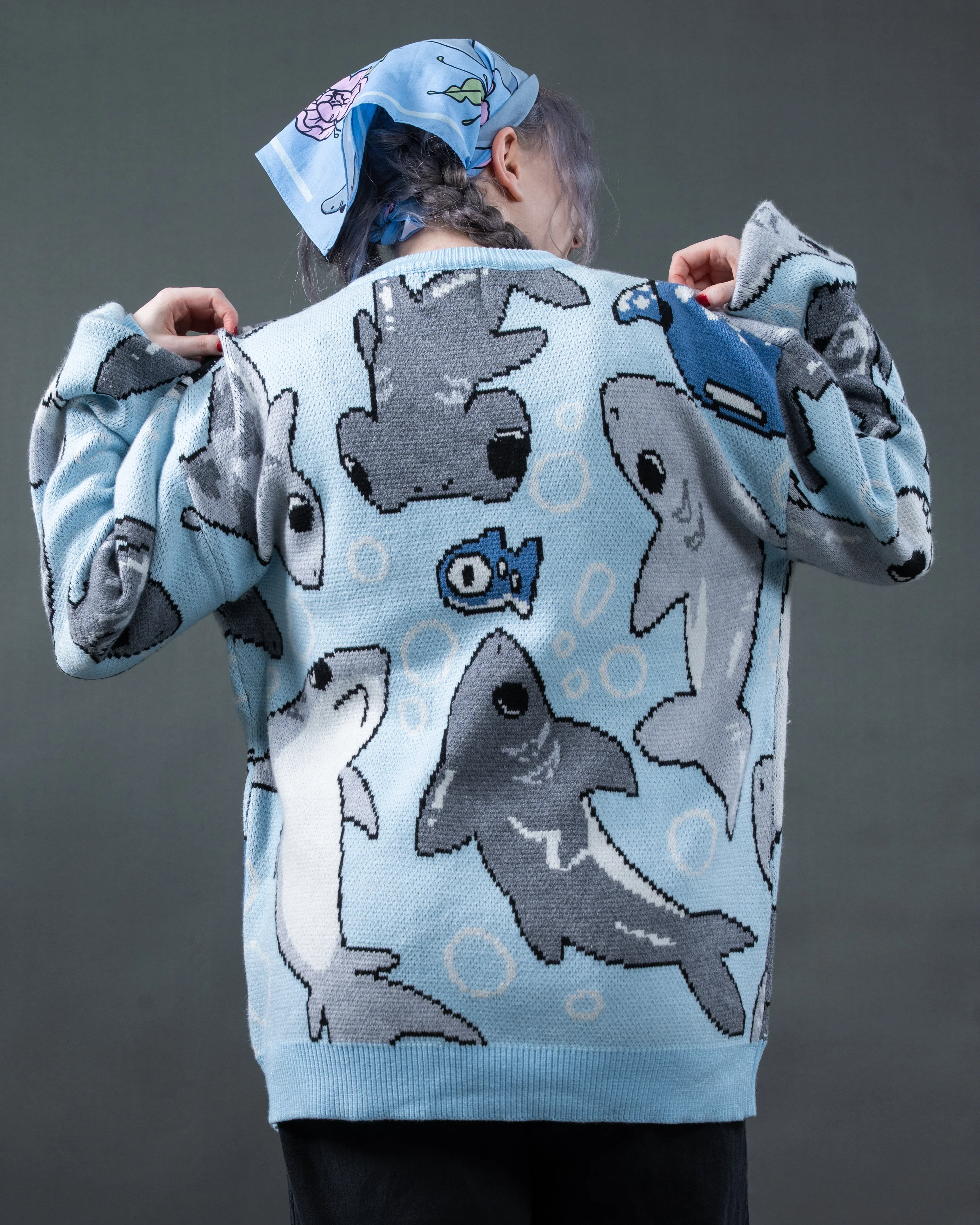 Shark Week Sweater - Image 5