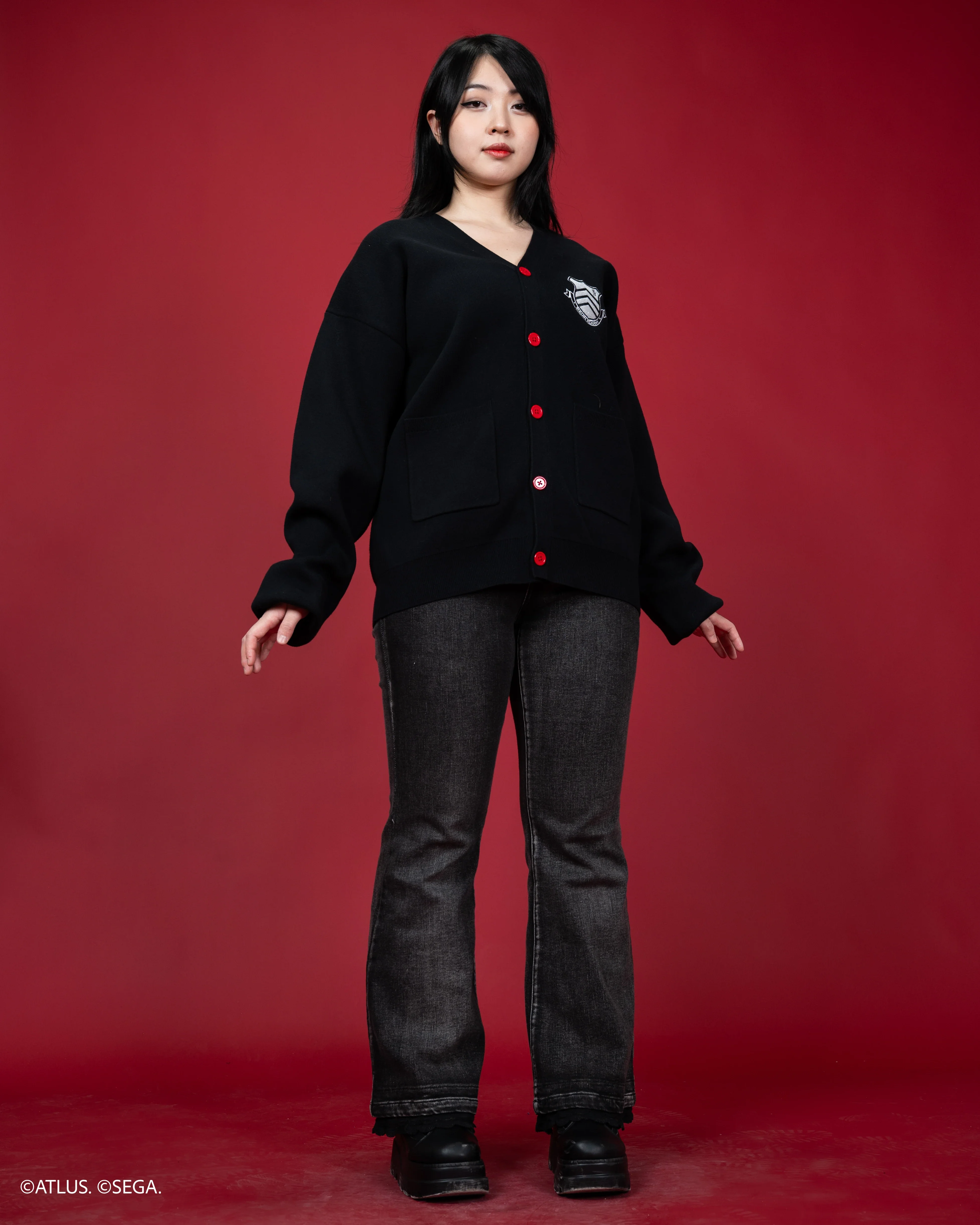Shujin Academy Logo Cardigan - Image 6