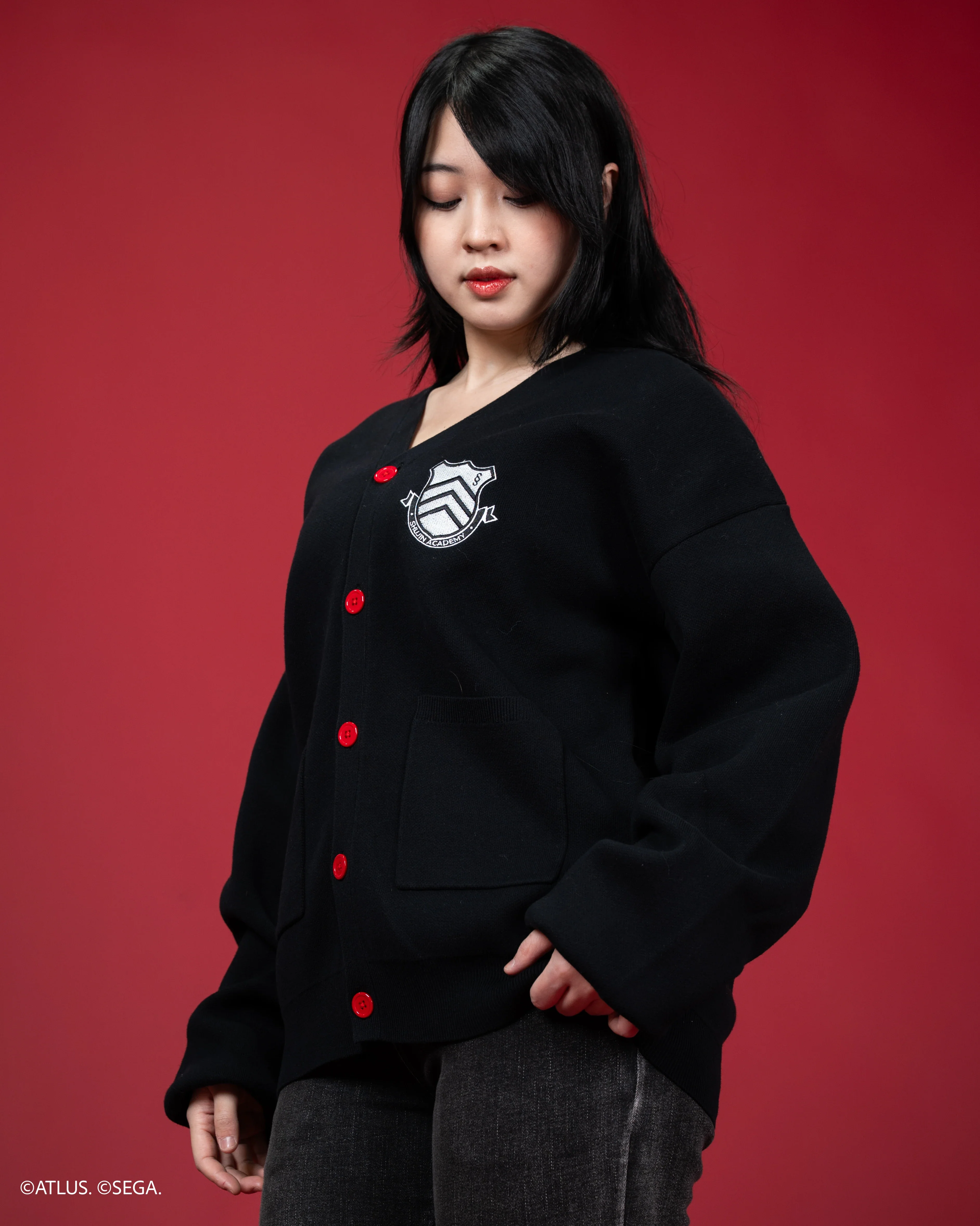 Shujin Academy Logo Cardigan - Image 7