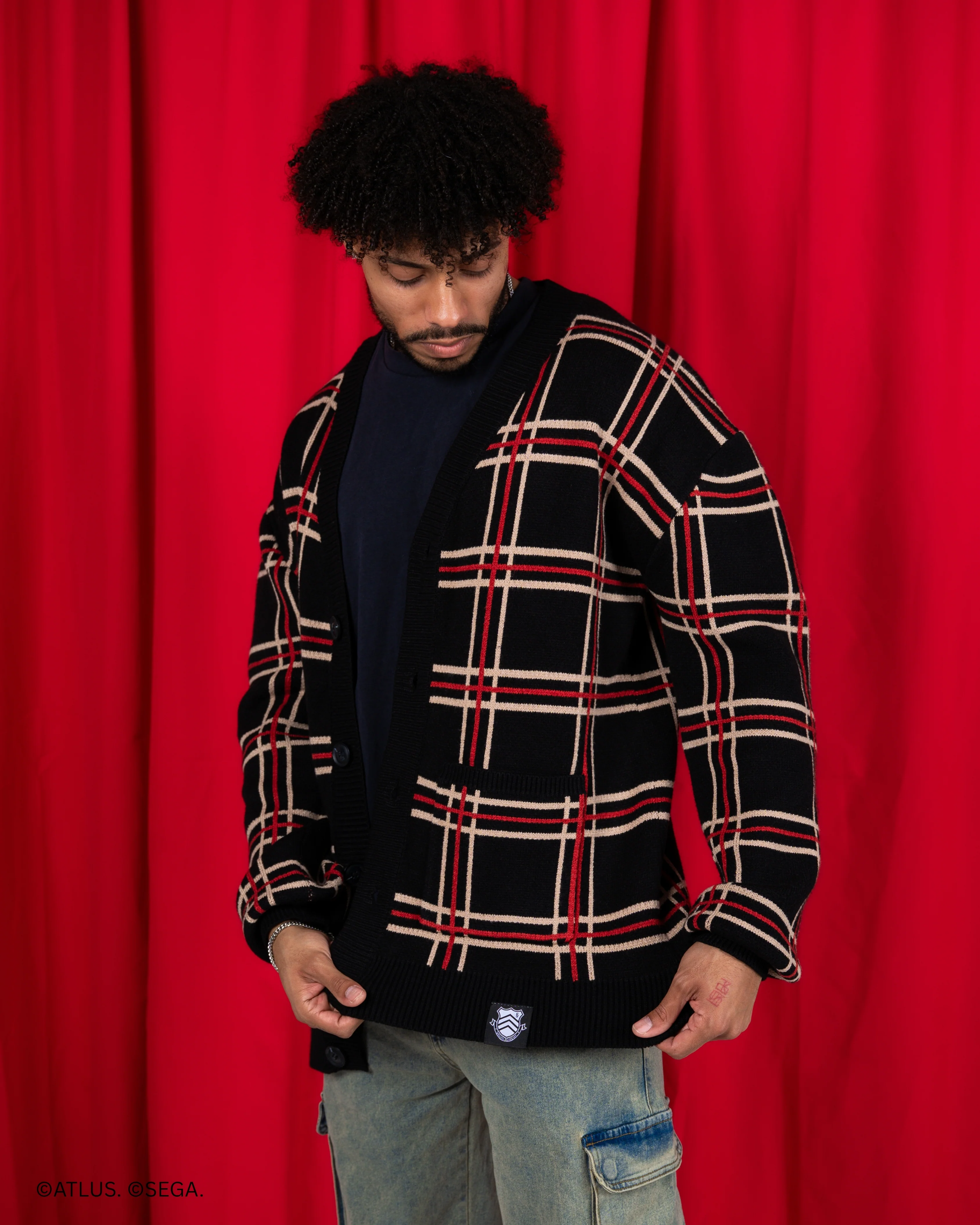 Shujin Academy Plaid Cardigan - Image 10