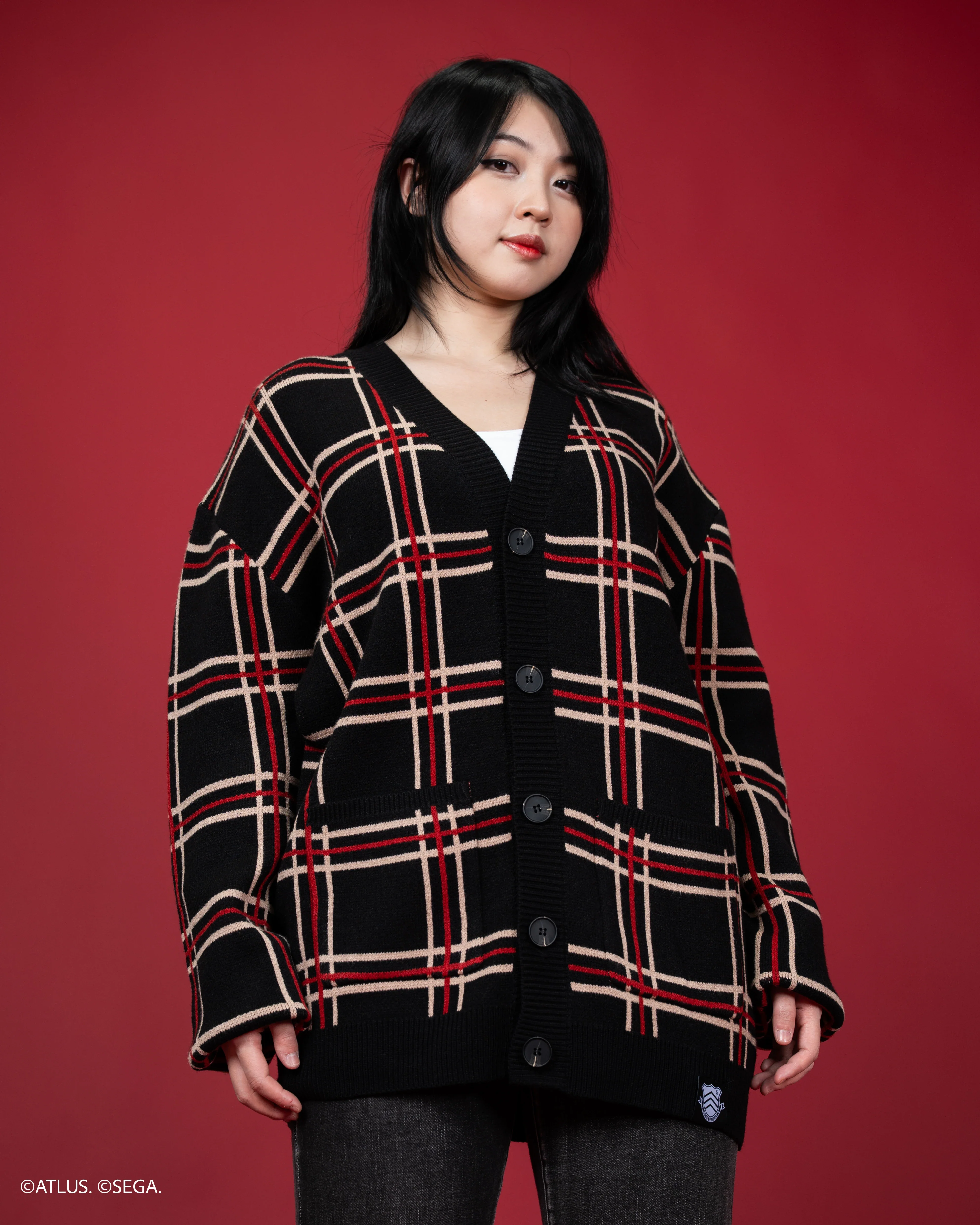 Shujin Academy Plaid Cardigan - Image 6