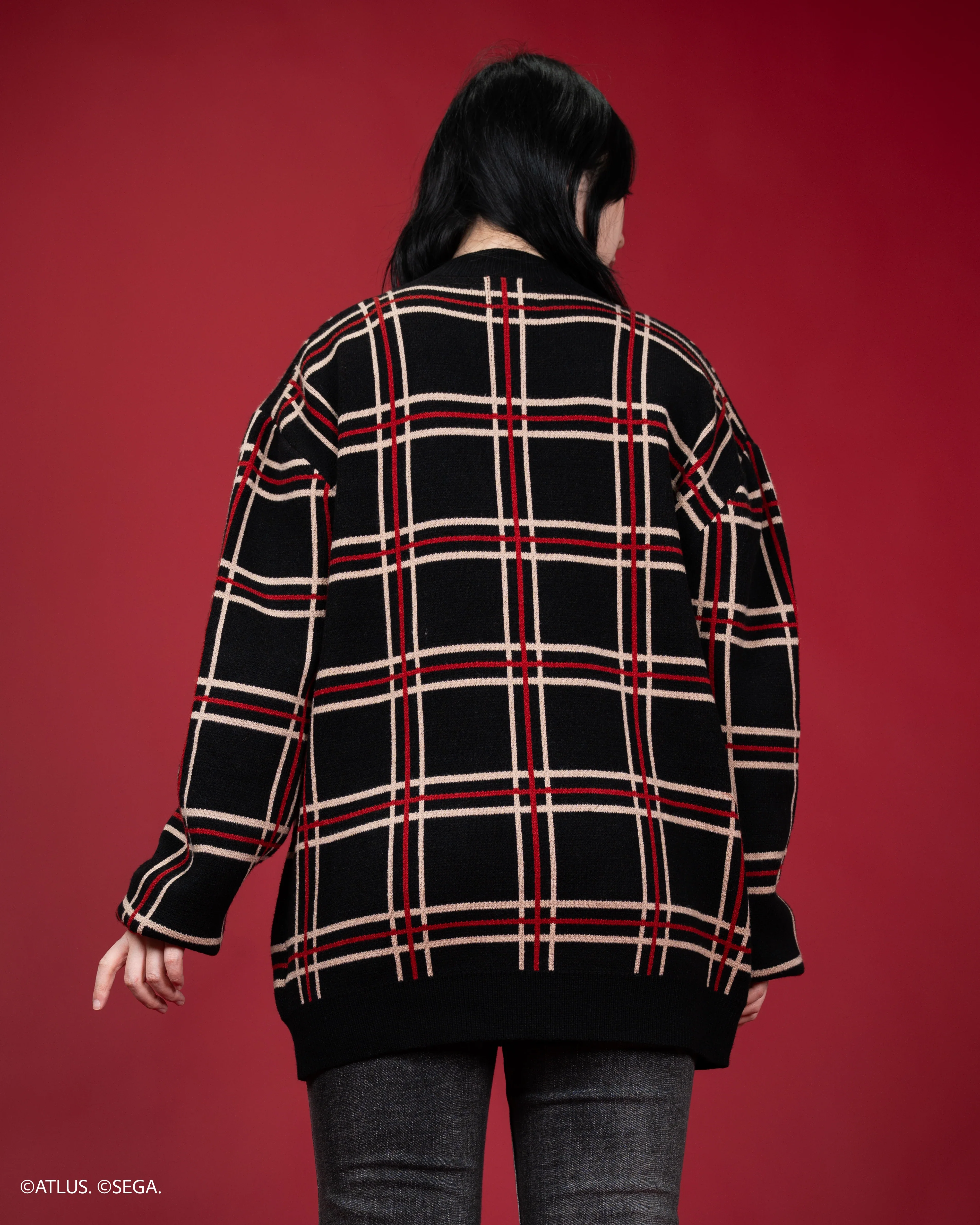 Shujin Academy Plaid Cardigan - Image 7