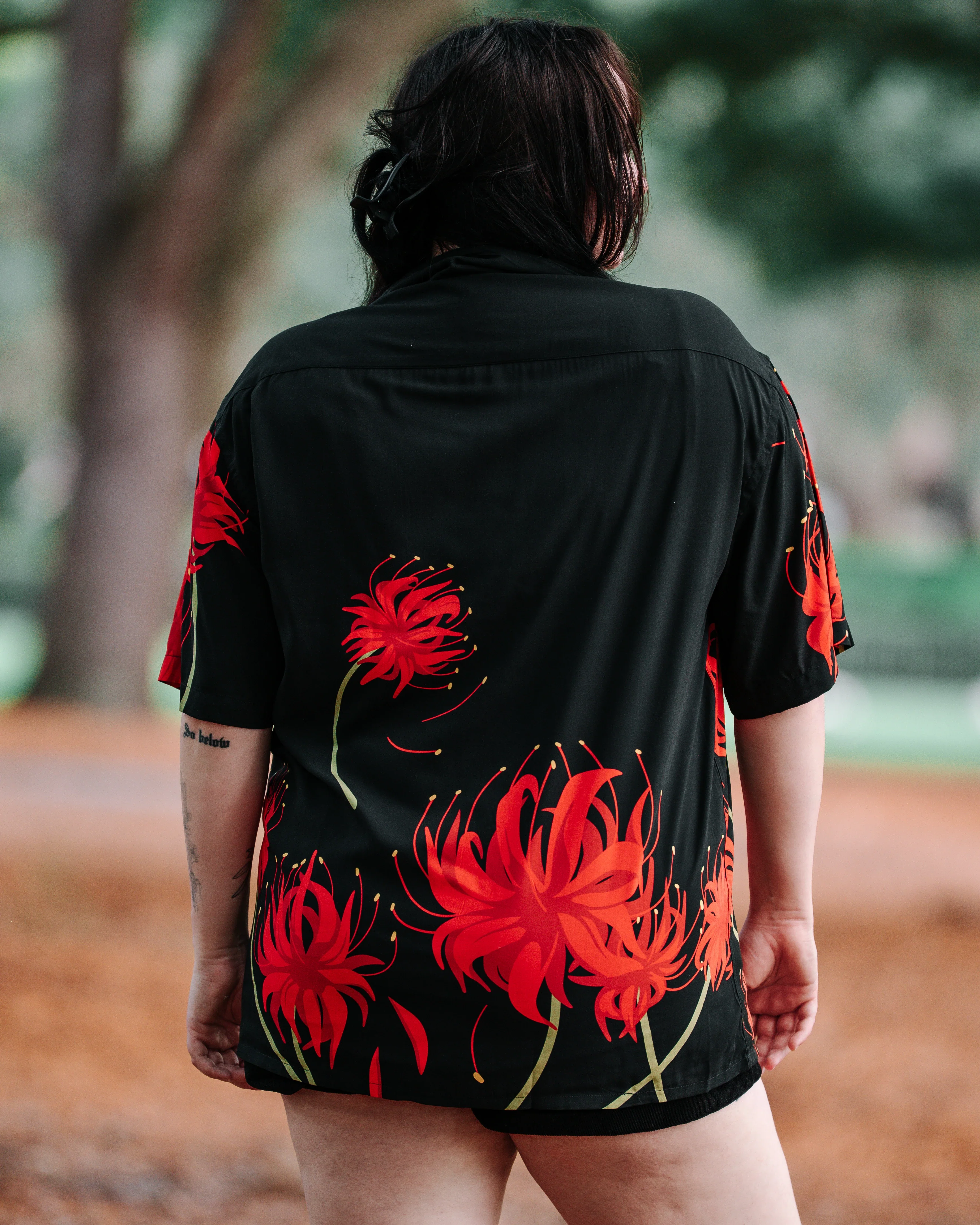 Spider Lily Button Up - Image 4