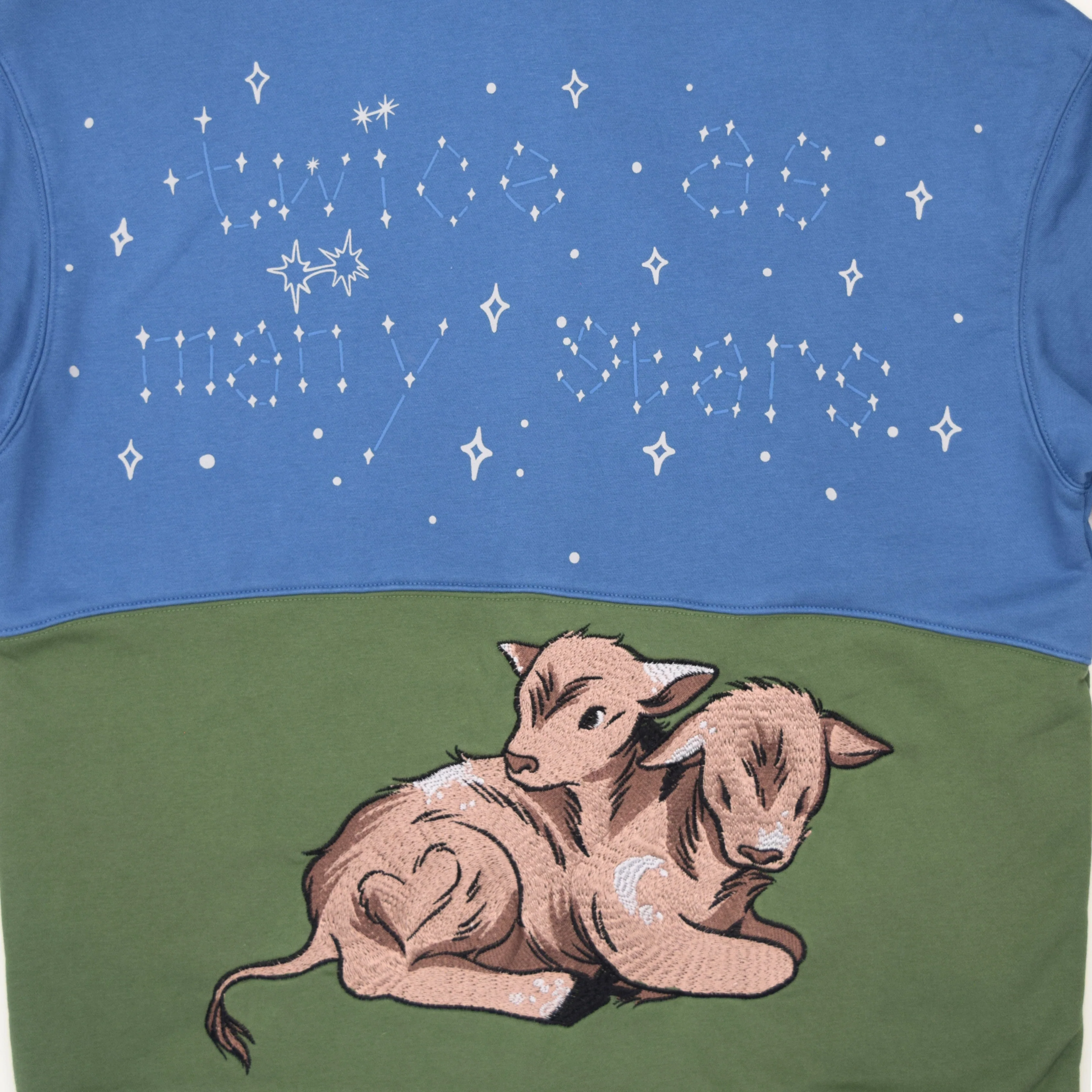 Twice as Many Stars Zip Up Hoodie - Image 9