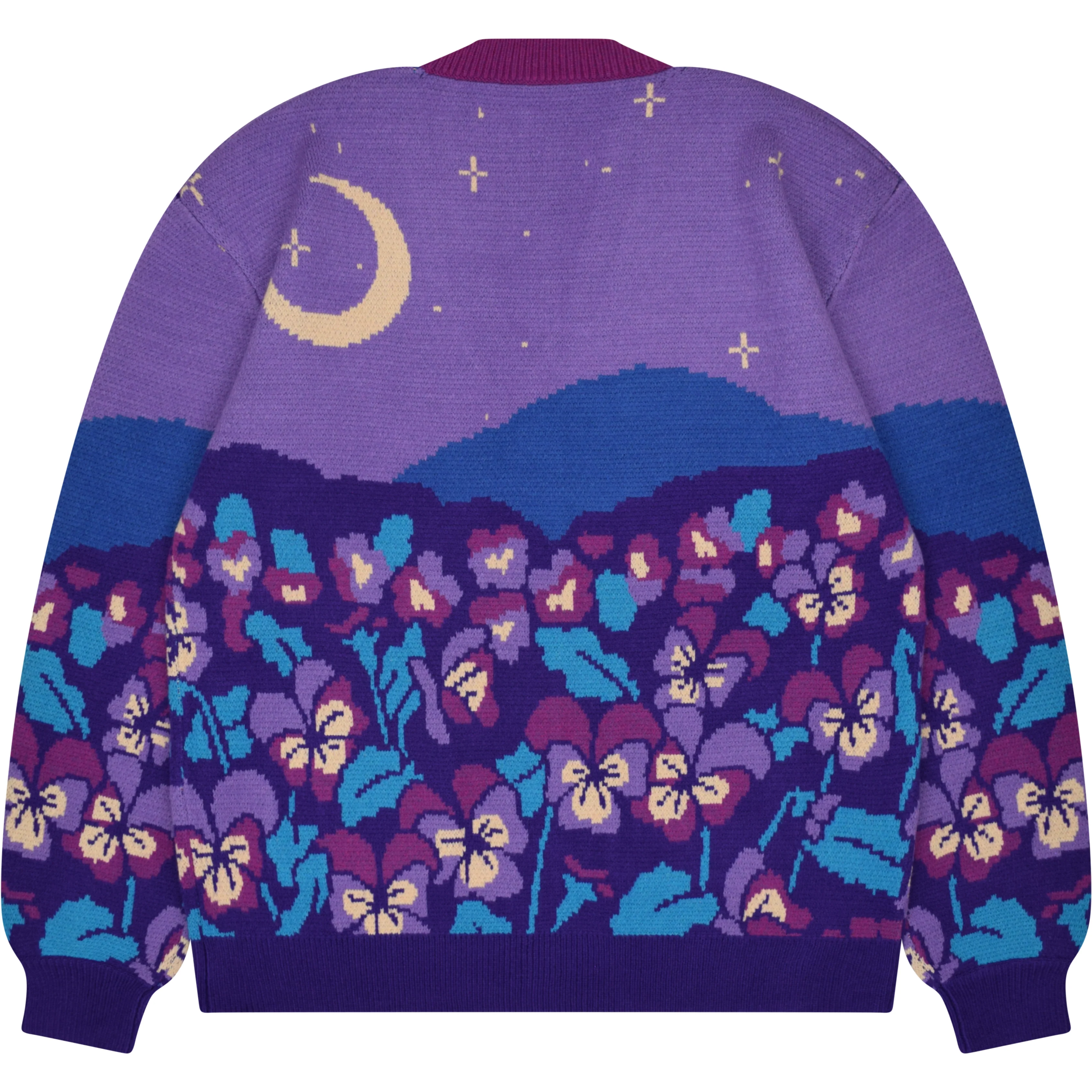 Violet Flower Cardigan - Image 2